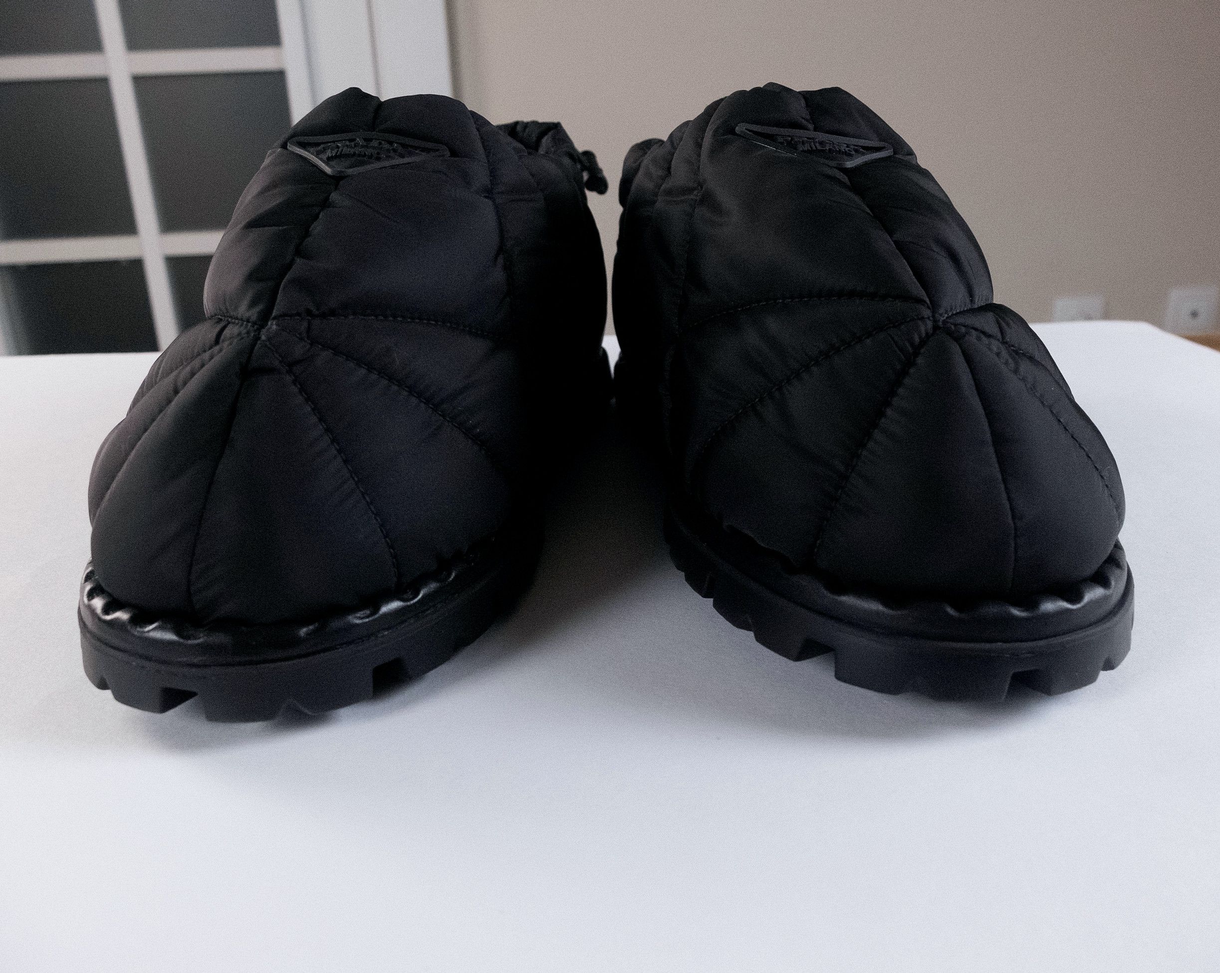 Prada PRADA by Raf Simmons Re-Nylon black padded slip on shoes 42 Size US 9 / EU 42 - 6 Thumbnail