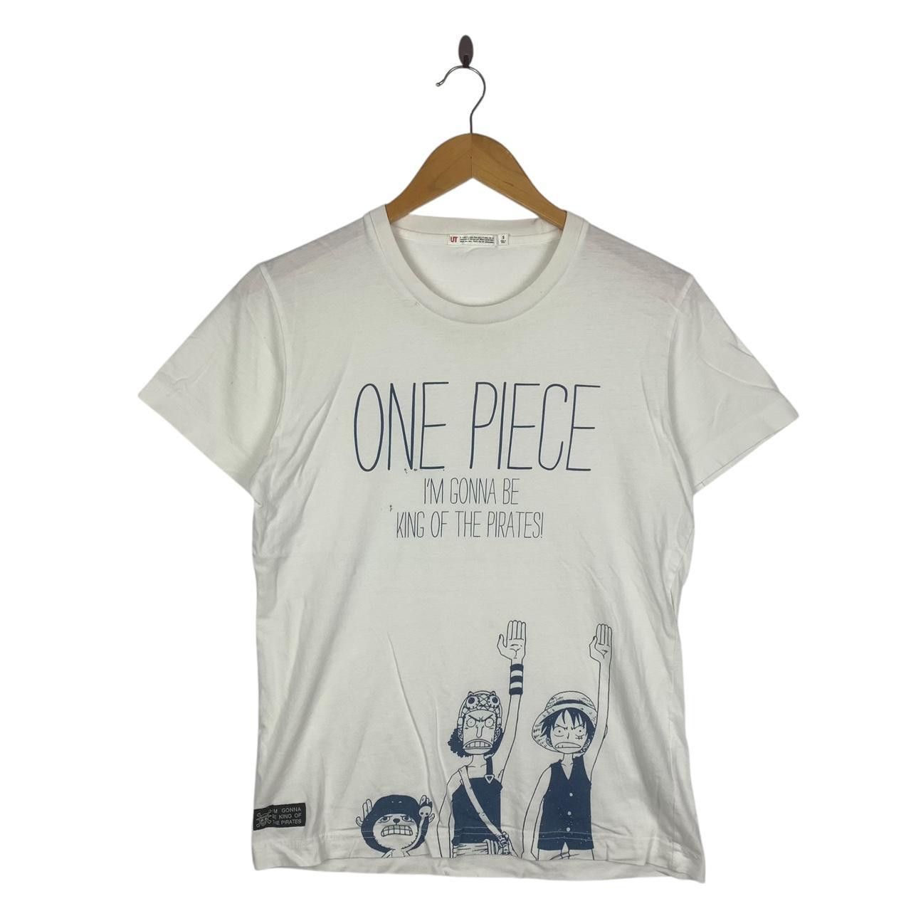 One Piece ONE PIECE x UNIQLO I’m Gonna Be King Of Pirates Tee Shirt Size US S / EU 44-46 / 1 - 1 Thumbnail