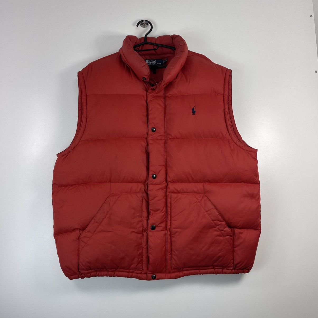 Vintage 90s New With Tags Polo Ralph Lauren Puffer Vest