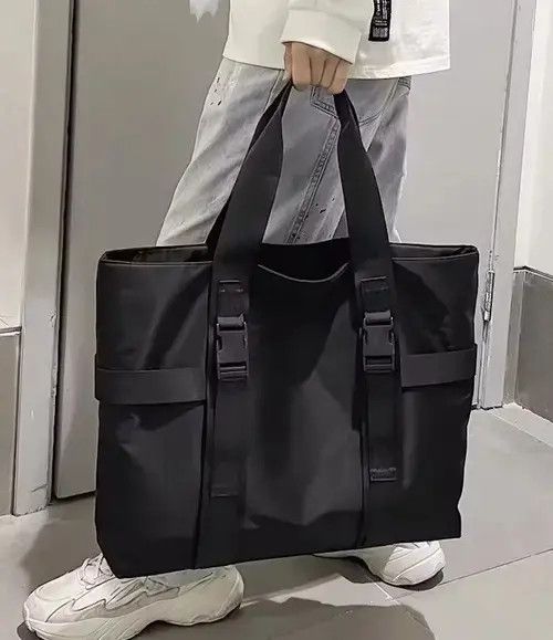 Japanese Brand Fashion punk waterproof buckle tote bag aesthetic Size ONE SIZE - 1 Thumbnail