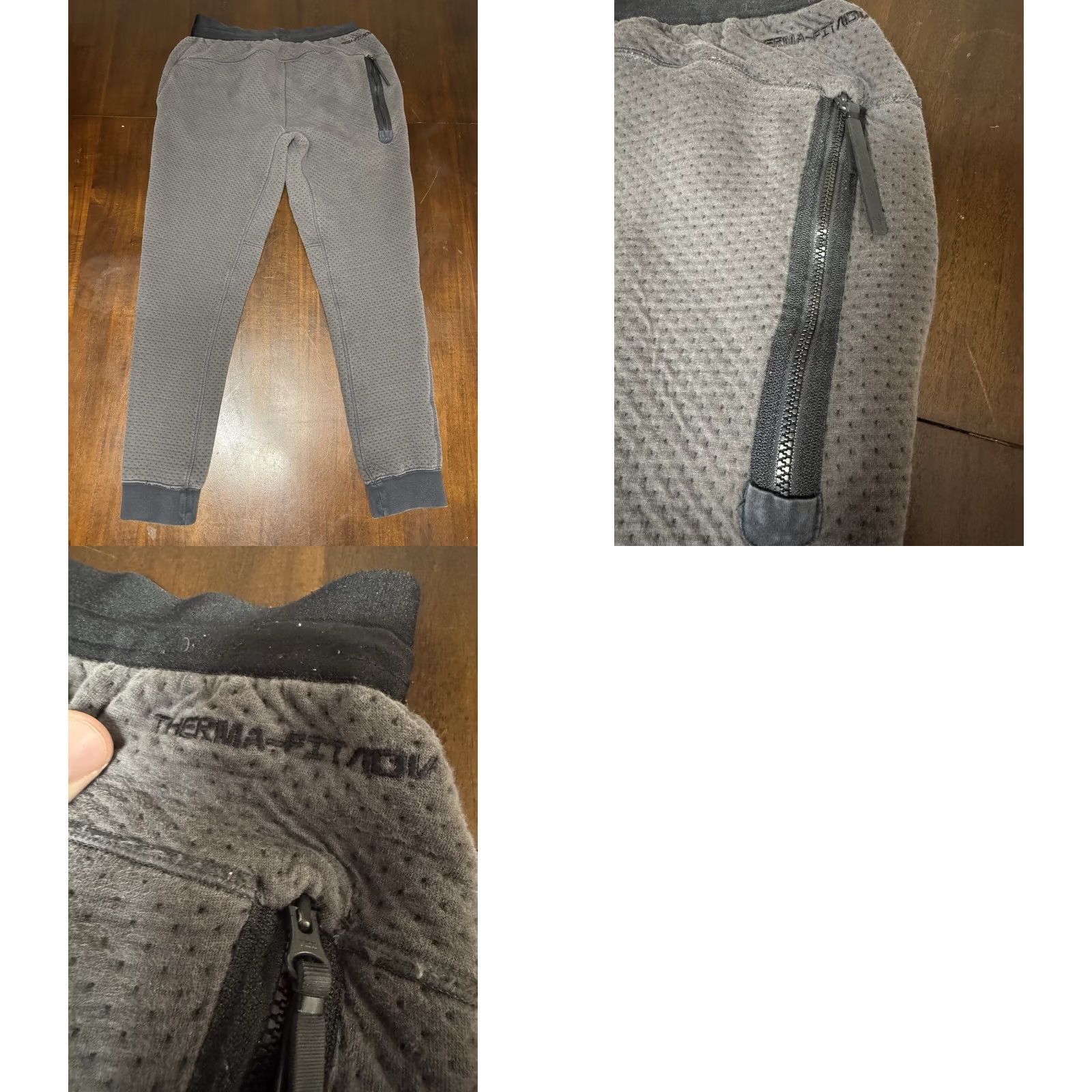 Nike Nike Sportswear Therma-Fit ADV Tech Pack Pants Grey Black S Mens DD6625-060 Size US 29 - 8 Thumbnail