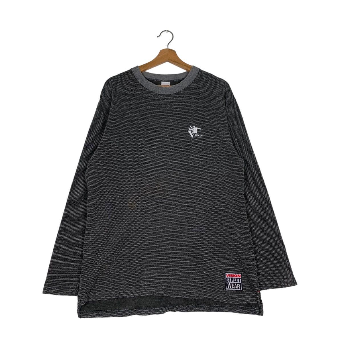Vision Streetwear Vision Street Wear Embroidery Small Logo Sweater #0817-C37 Size US XL / EU 56 / 4 - 1 Thumbnail