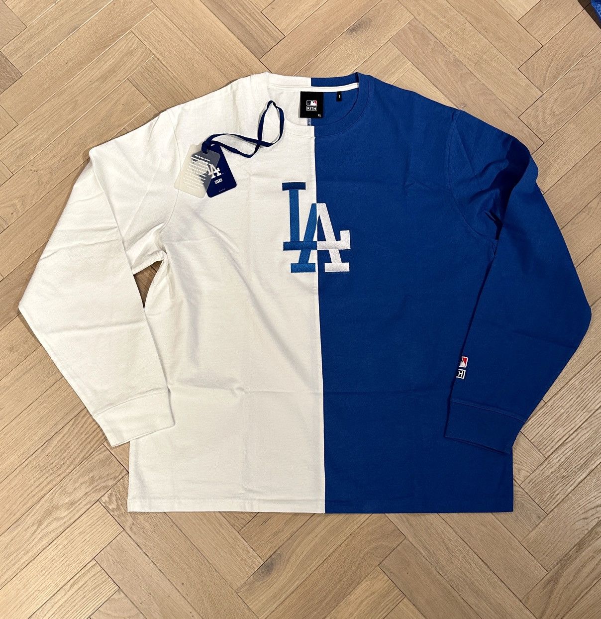 Kith Kith Dodgers Split L/S Tee | Grailed