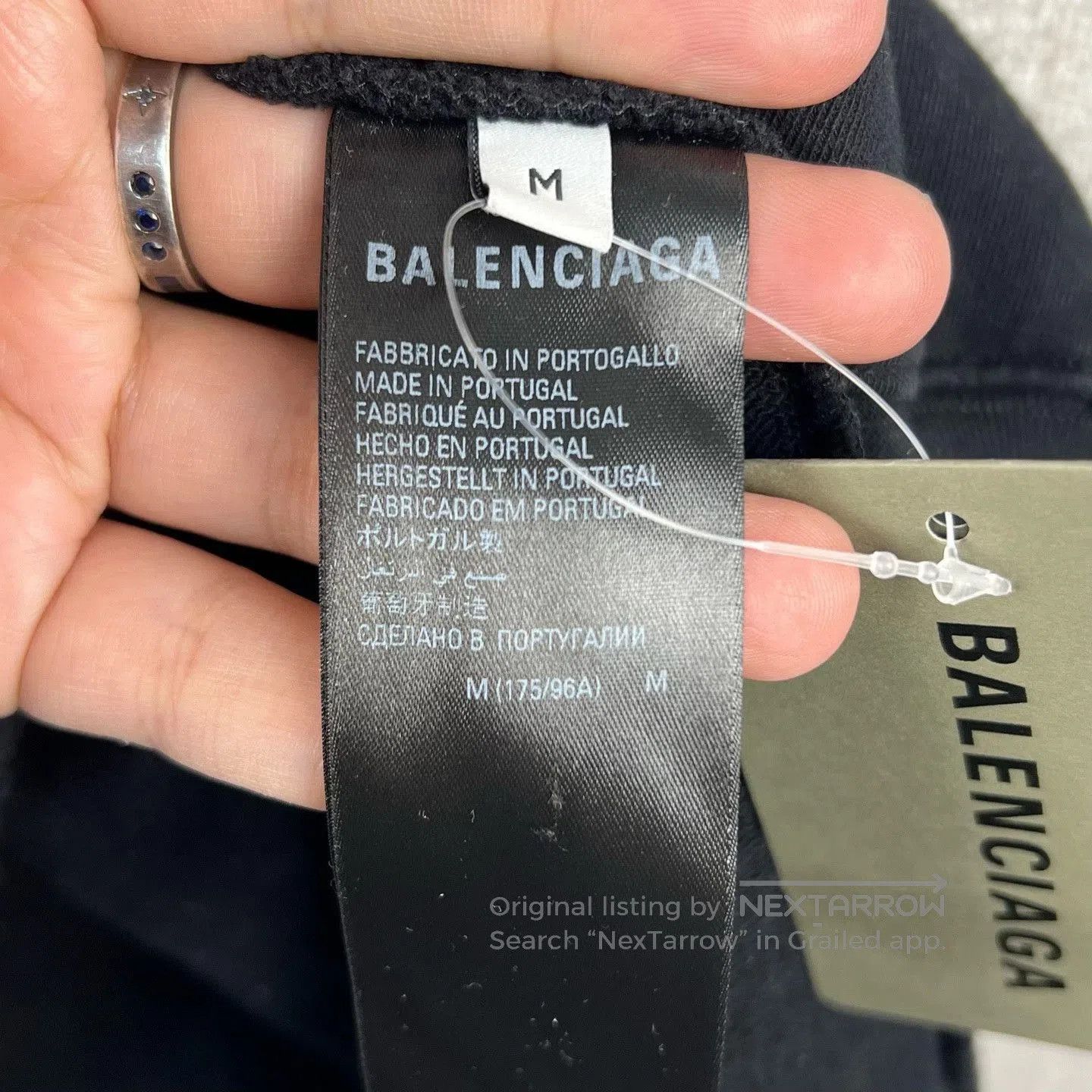 Balenciaga Balenciaga Splatter Logo Oversized Hoodie. Size US M / EU 48-50 / 2 - 5 Thumbnail