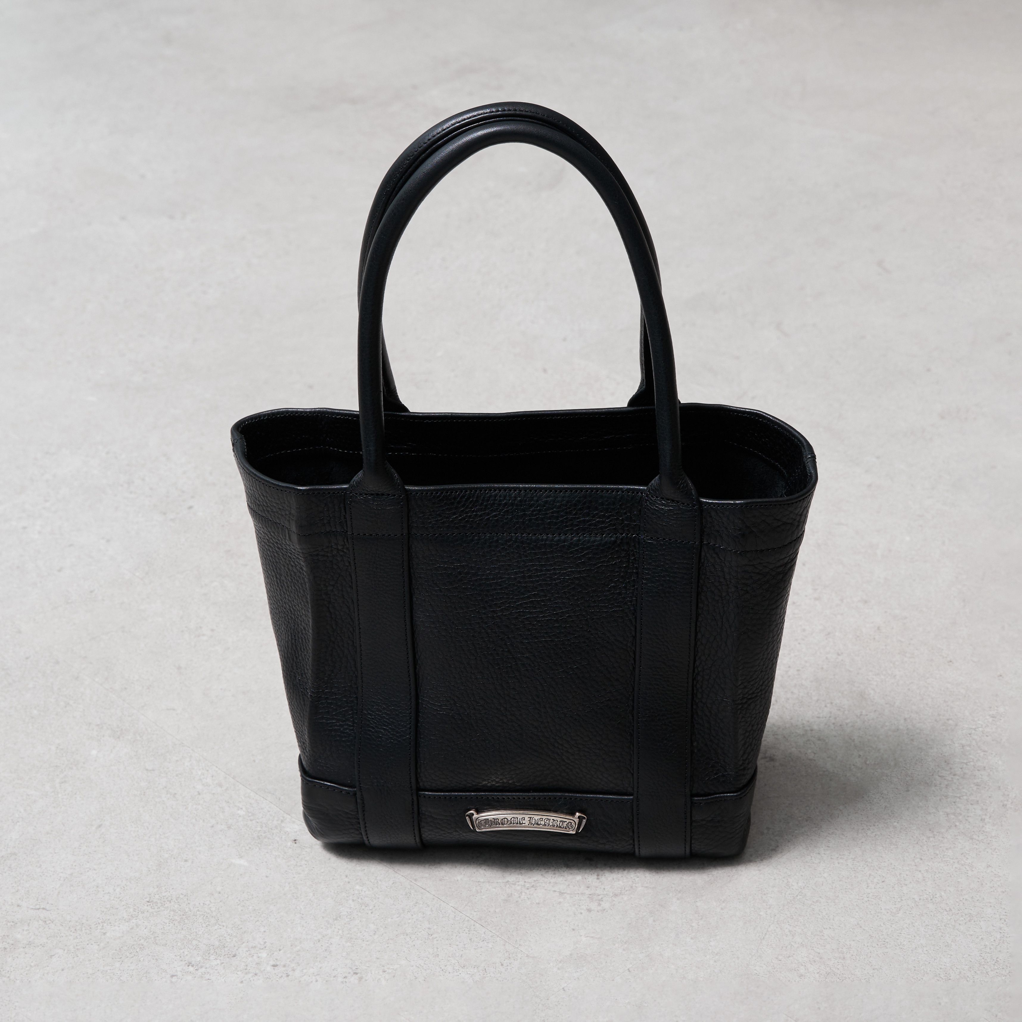 Chrome Hearts CHROME HEARTS Cemetery Cross Mini Tote BLACK
