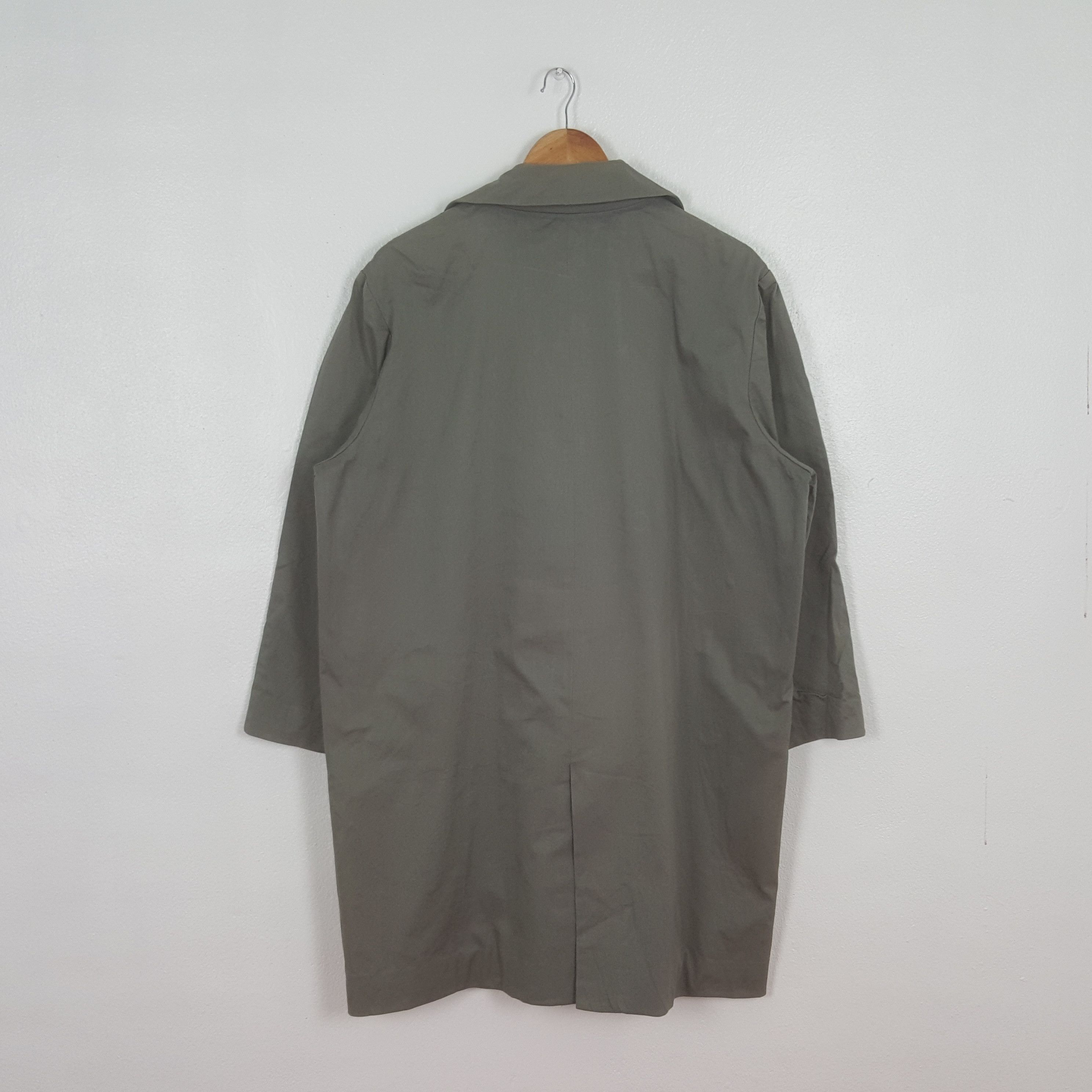 Helmut Lang Vintage Helmut Lang Luxury Trench Coat Jacket C317N12 Size US L / EU 52-54 / 3 - 3 Thumbnail