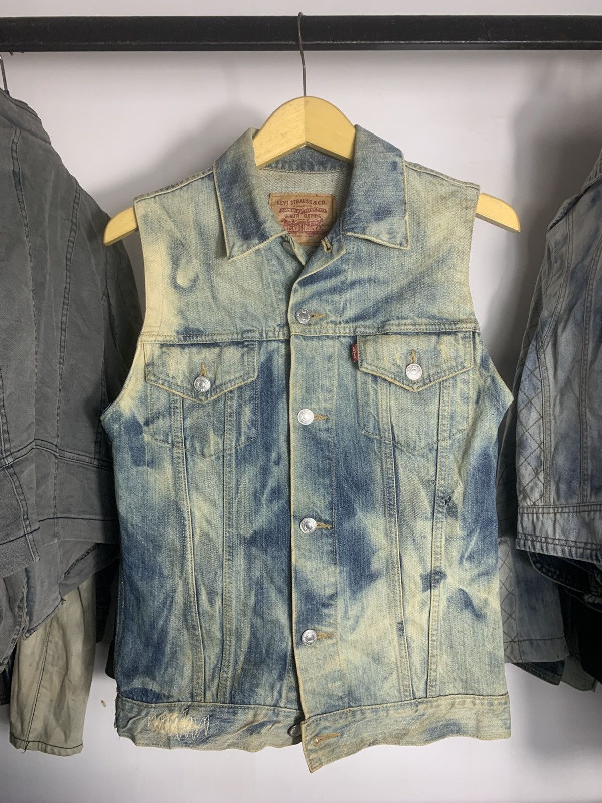Levi's Vintage Levis Vest Size US S / EU 44-46 / 1 - 1 Thumbnail