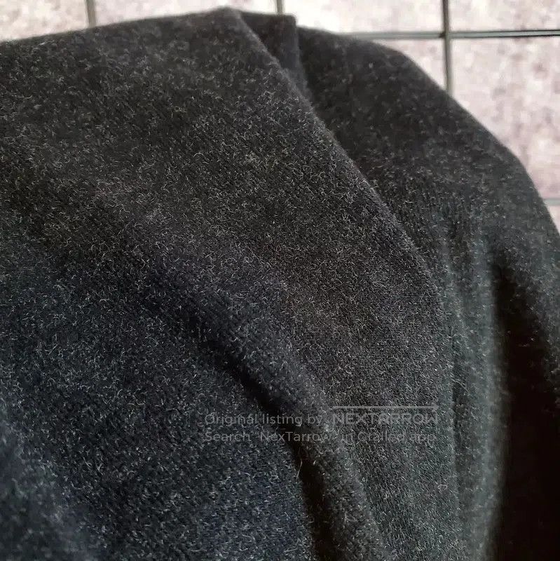 Burberry Burberry Black Gray Wool Blend Long Sleeve Sweater. Size XS / US 0-2 / IT 36-38 - 8 Thumbnail