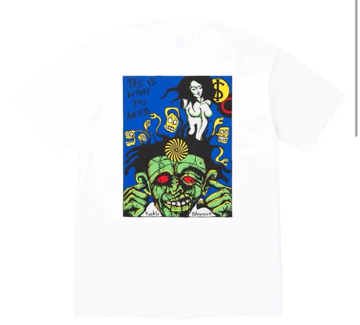 Supreme Supreme Rob Zombie Tee Size Medium Brand New ! ! ! Size US M / EU 48-50 / 2 - 2 Thumbnail