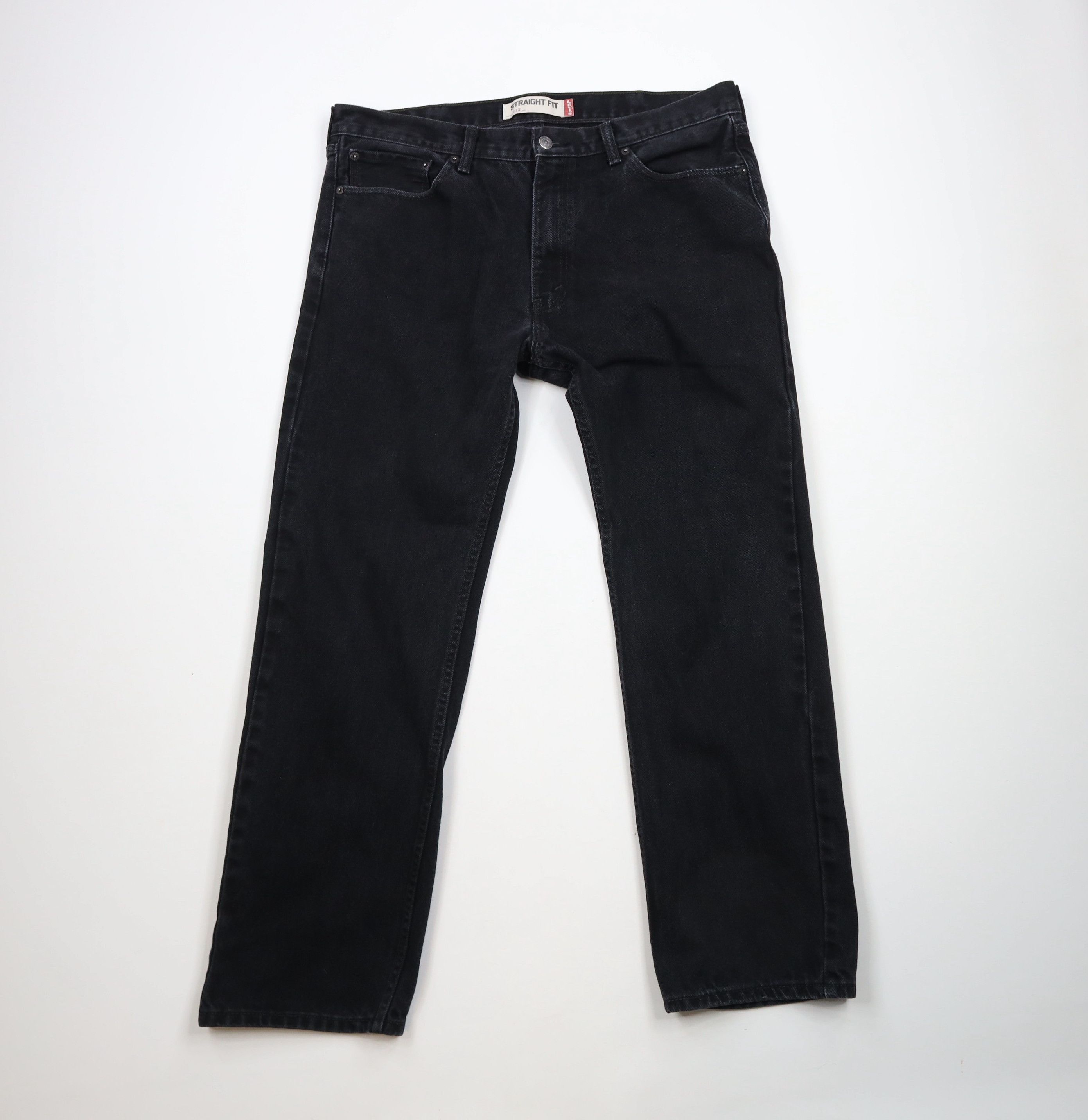 Levi's × Vintage Vintage Y2K Levis 505 Regular Fit Denim Jeans Black Cotton Size US 38 / EU 54 - 1 Thumbnail