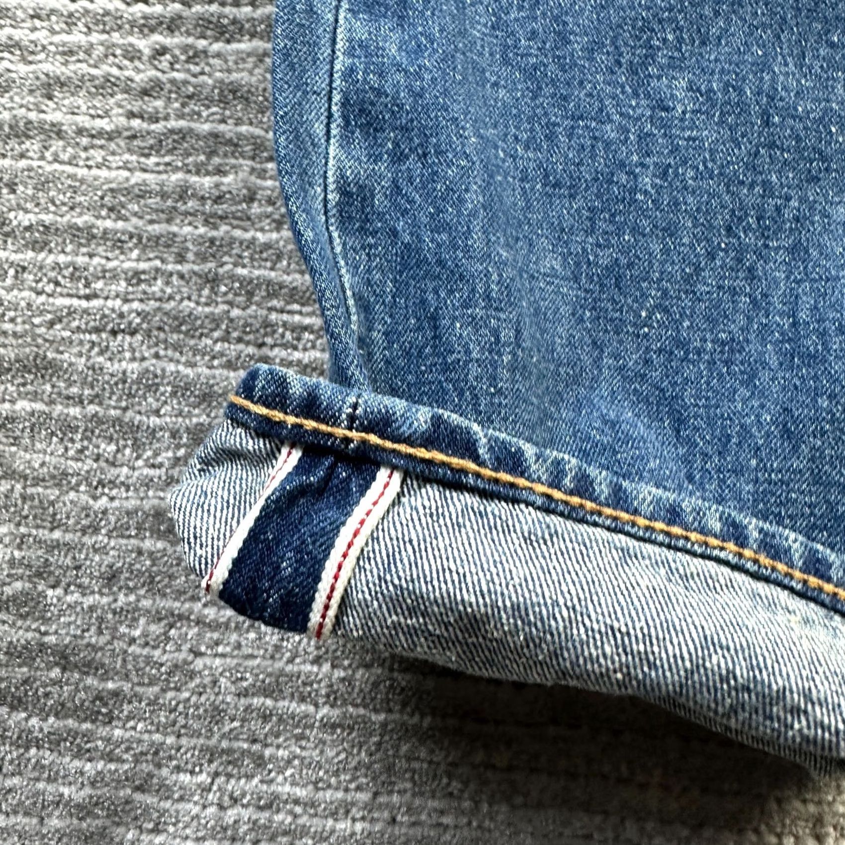 Levi's Levi's 501 Jeans Mens 36x32 Blue Denim Straight Regular Vintage No 90s Theme Size US 36 / EU 52 - 7 Thumbnail