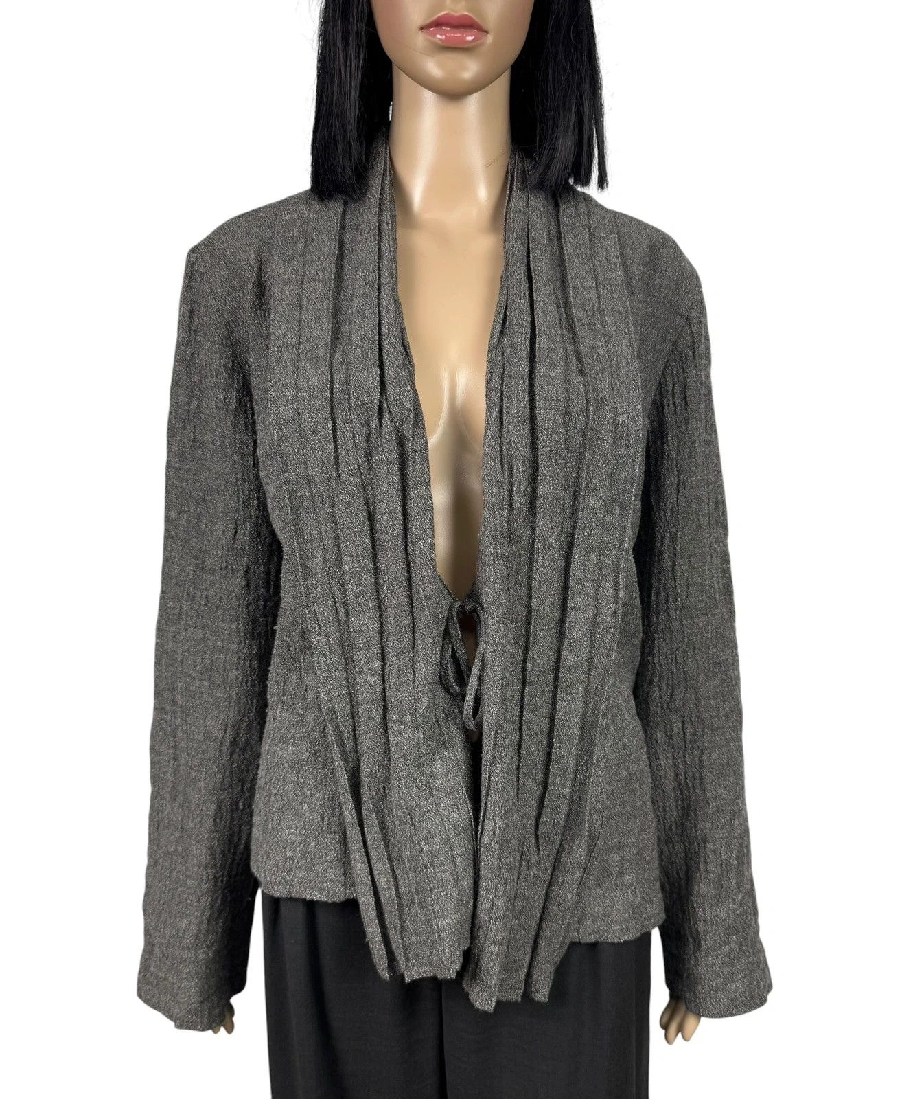 Other Sulu Kerstin Bernecker Jacket Wool Flax size 38 Size S / US 4 / IT 40 - 2 Thumbnail