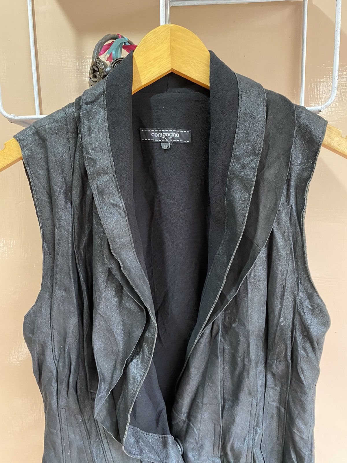 If Six Was Nine 💸BINDINGOFFER💸Compagna Vest BlackWax ifsixwasnine lgb Size US M / EU 48-50 / 2 - 3 Thumbnail
