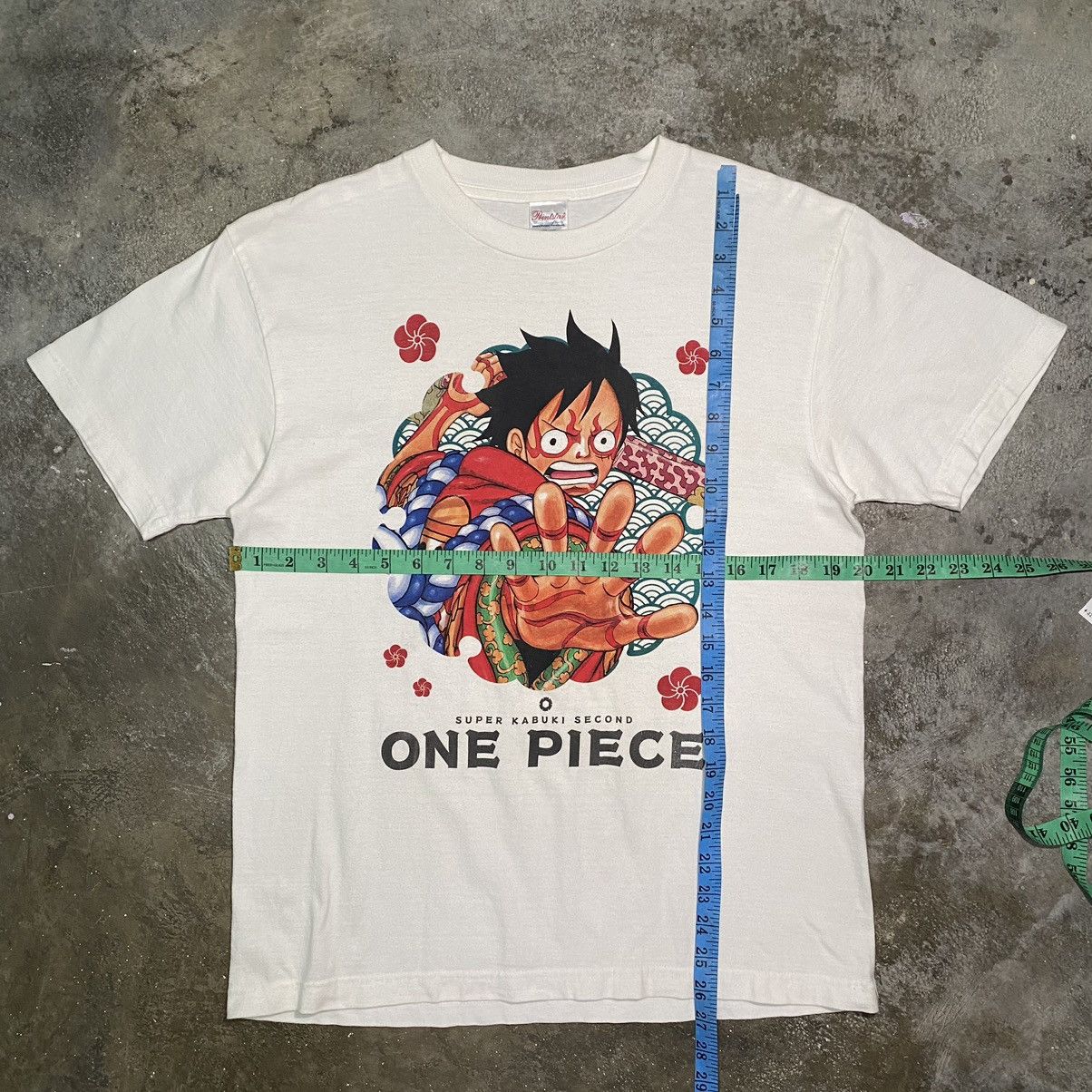Anime RARE ONE PIECE SUPER KABUKI LUFFY ANIME T SHIRT TOEI Size US M / EU 48-50 / 2 - 10 Thumbnail