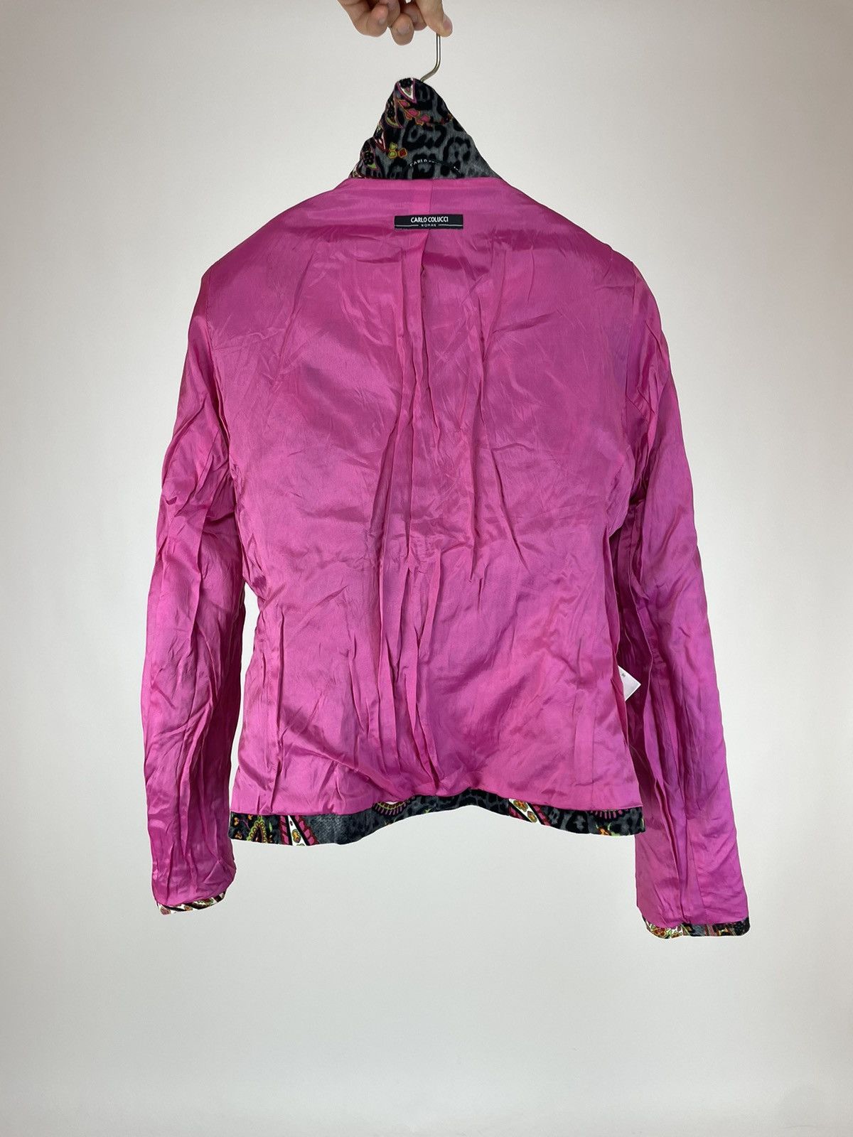 Carlo Colucci × Vintage CARLO COLUCCI Blazer jacket Bohemian cucumber pattern Womens Size XS / US 0-2 / IT 36-38 - 11 Thumbnail