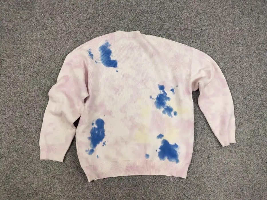 Sandro Sandro x Smiley Tie Dye Multicolor stretch Sweater Smiley Size L / US 10 / IT 46 - 6 Thumbnail