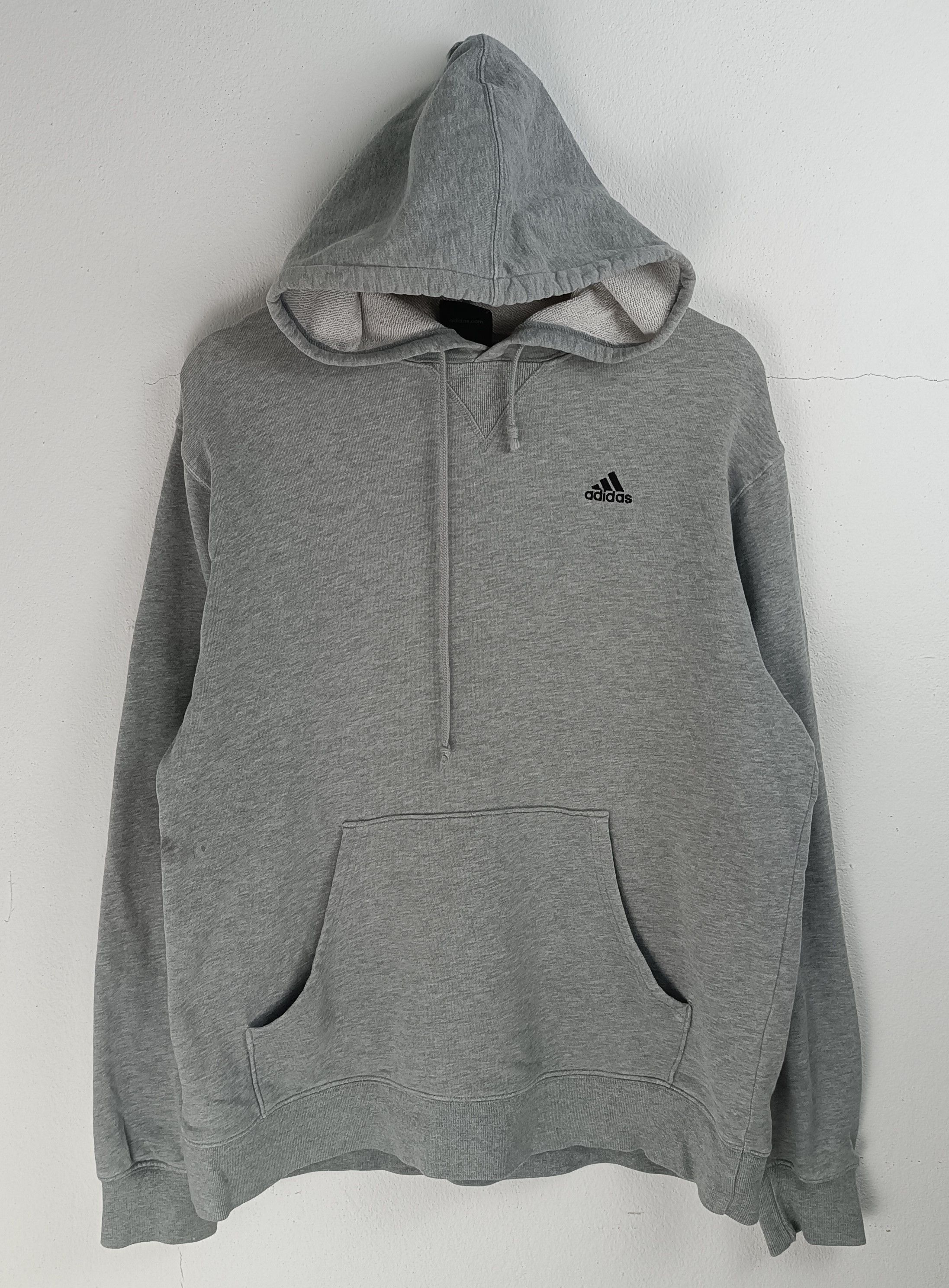 Adidas VINTAGE Y2K ADIDAS SWEATSHIRT HOODIE FADED GRUNGE GORPCORE Size US L / EU 52-54 / 3 - 3 Thumbnail