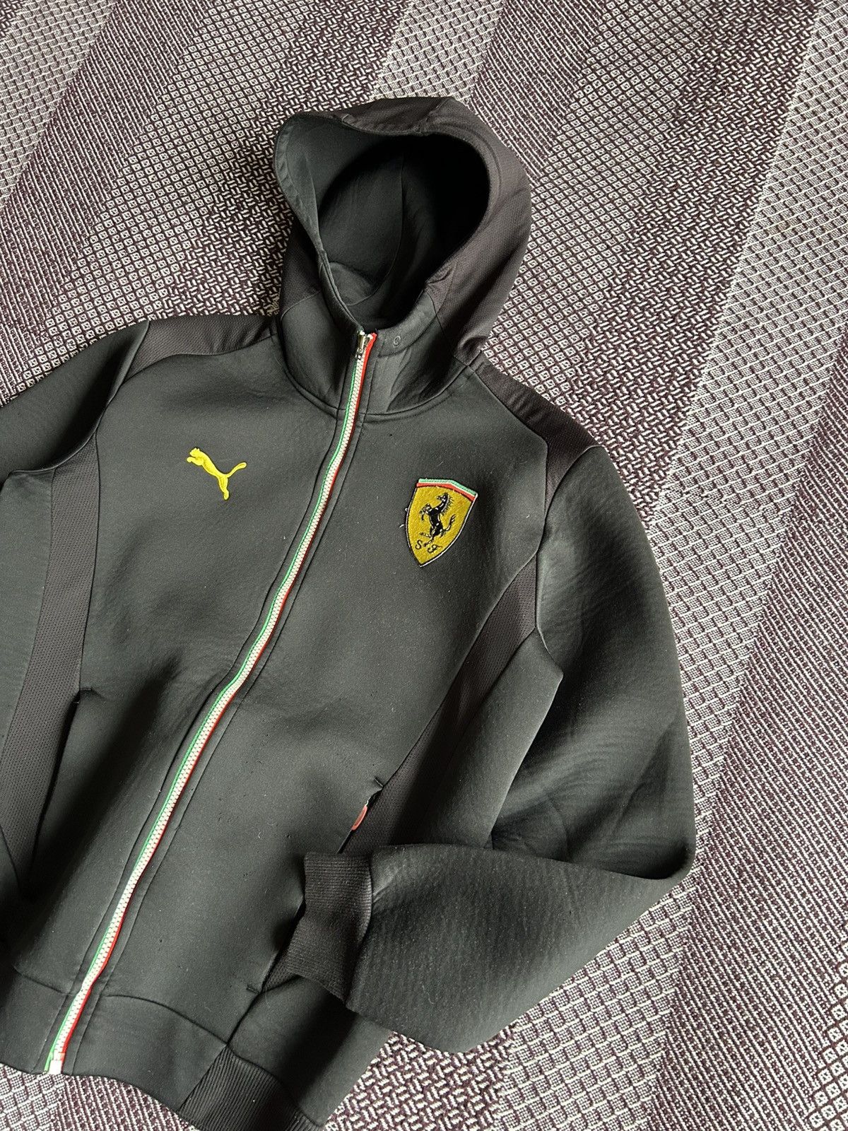 Ferrari × Puma Puma Ferrari Scuderia Full Zip Hoodie Size S Size US S / EU 44-46 / 1 - 7 Thumbnail