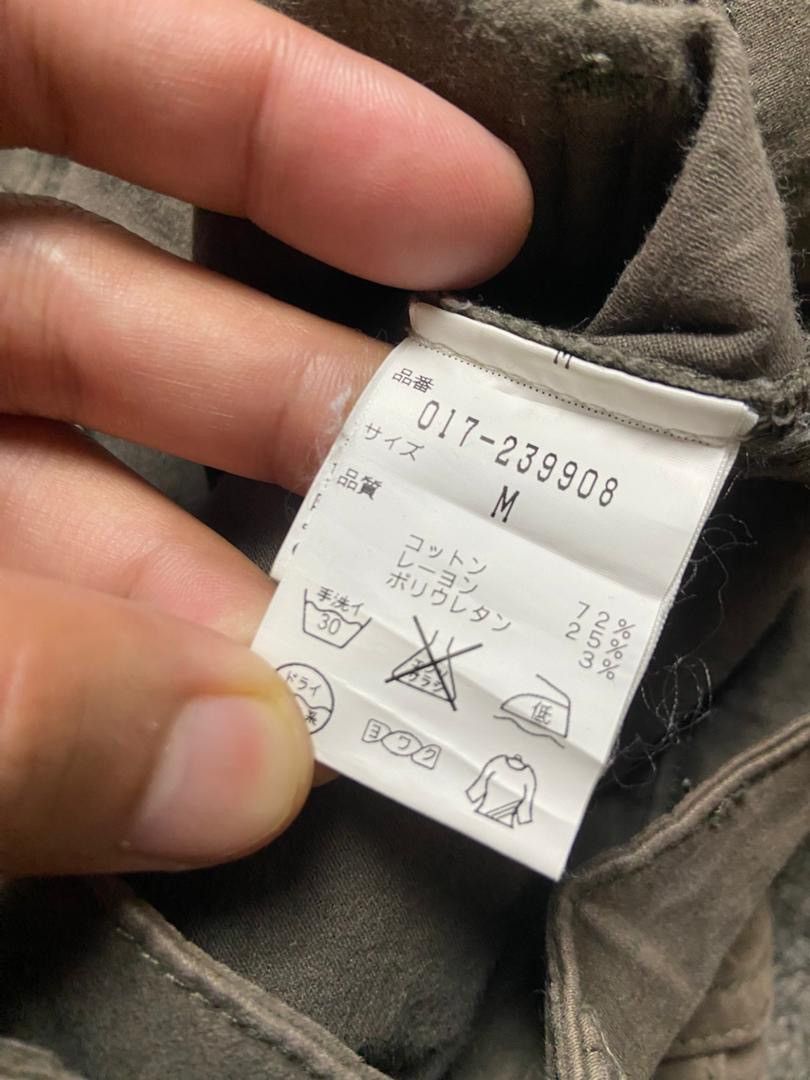 Japanese Brand Natural Beauty Basic Pants with Cargo Pants (174) Size 29" - 4 Thumbnail