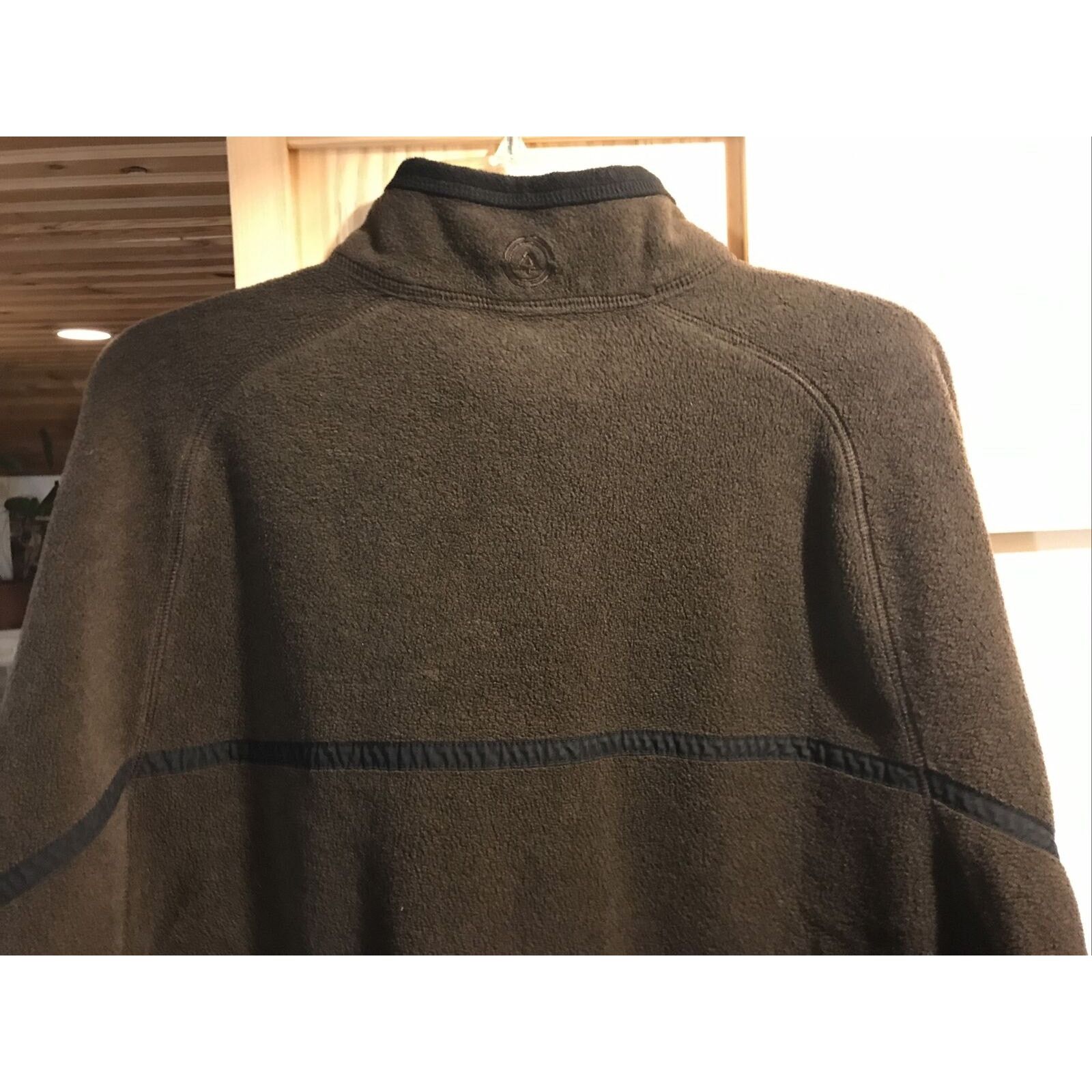 Old Navy Men’s Old Navy Fleece 1/4 Zip Pullover Brown Jacket Size XXL Size US XXL / EU 58 / 5 - 8 Thumbnail