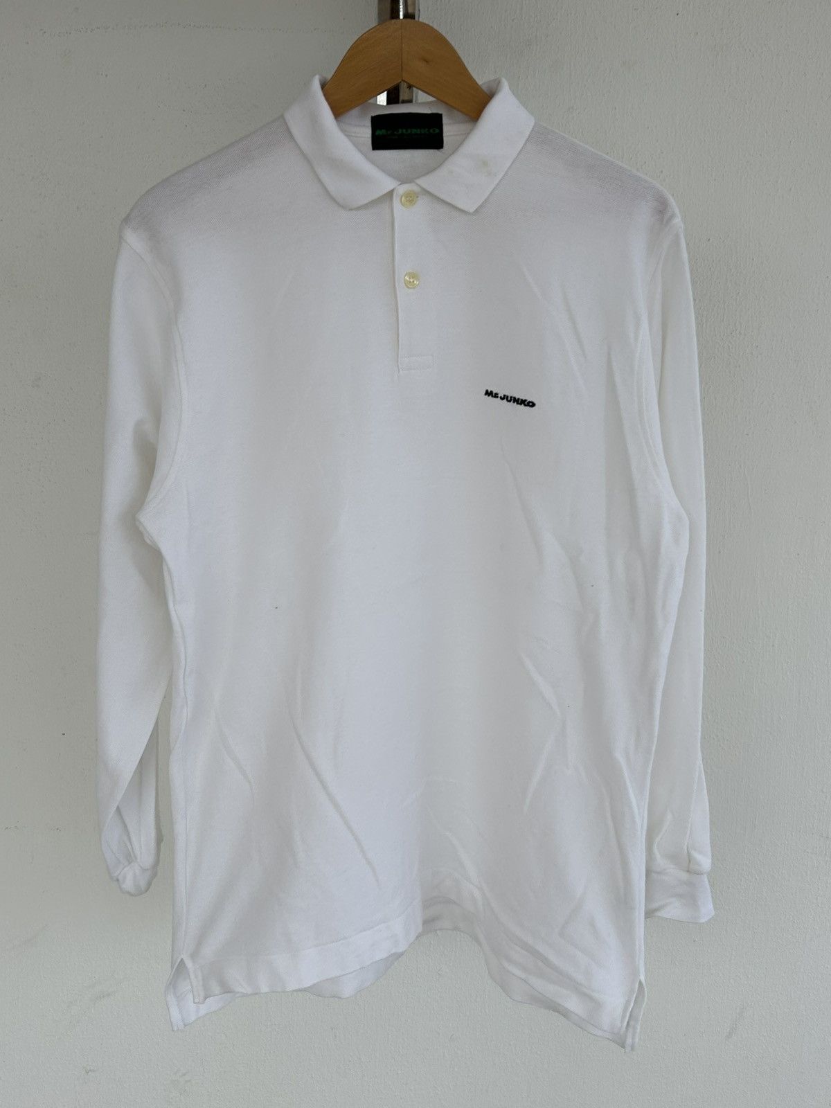 Mr. Junko Mr Junko Japan Vintage Polo White Size US L / EU 52-54 / 3 - 1 Thumbnail