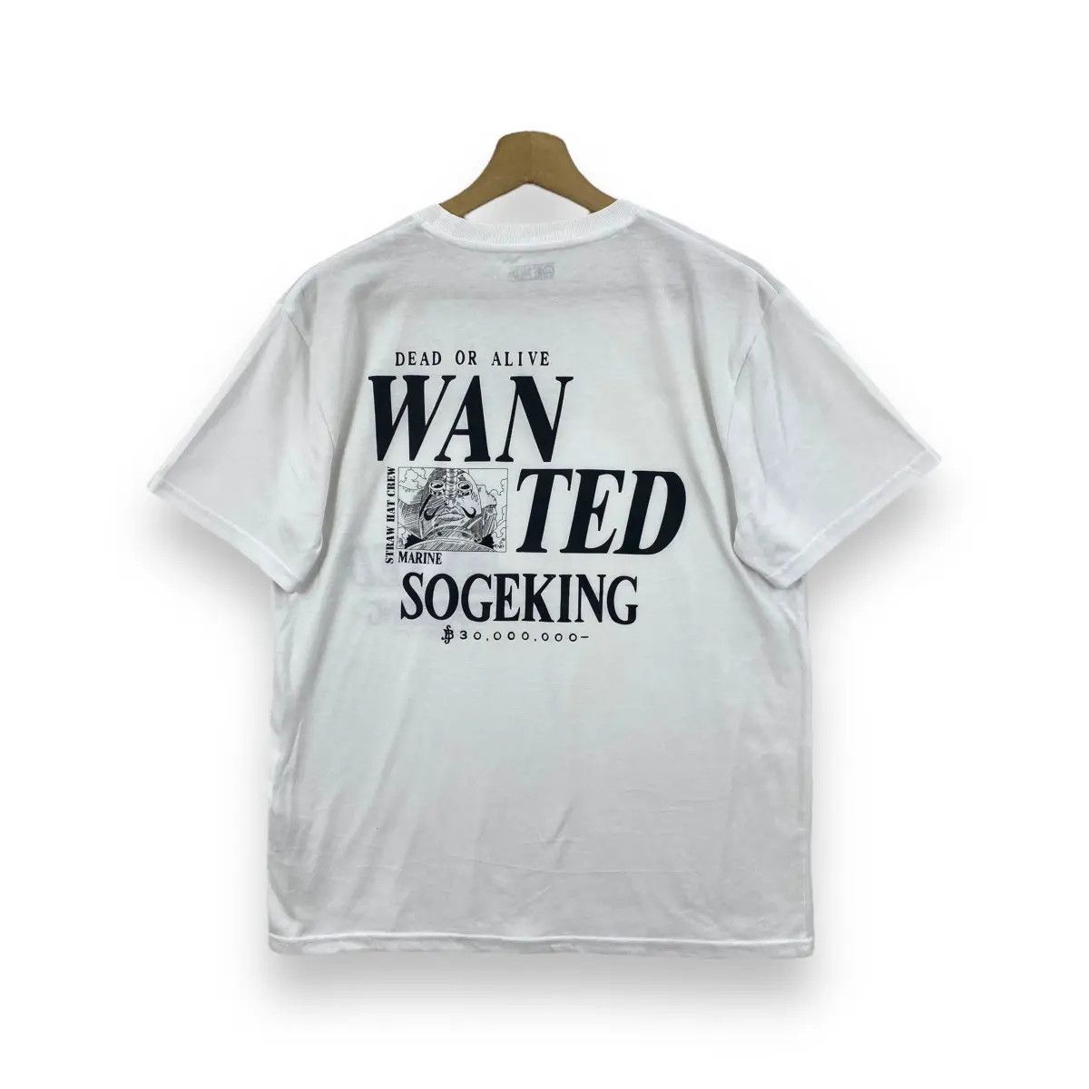 Anime ONE PIECE Wanted Sogeking Poster Anime Tee Shirt Small Size Size US S / EU 44-46 / 1 - 1 Thumbnail