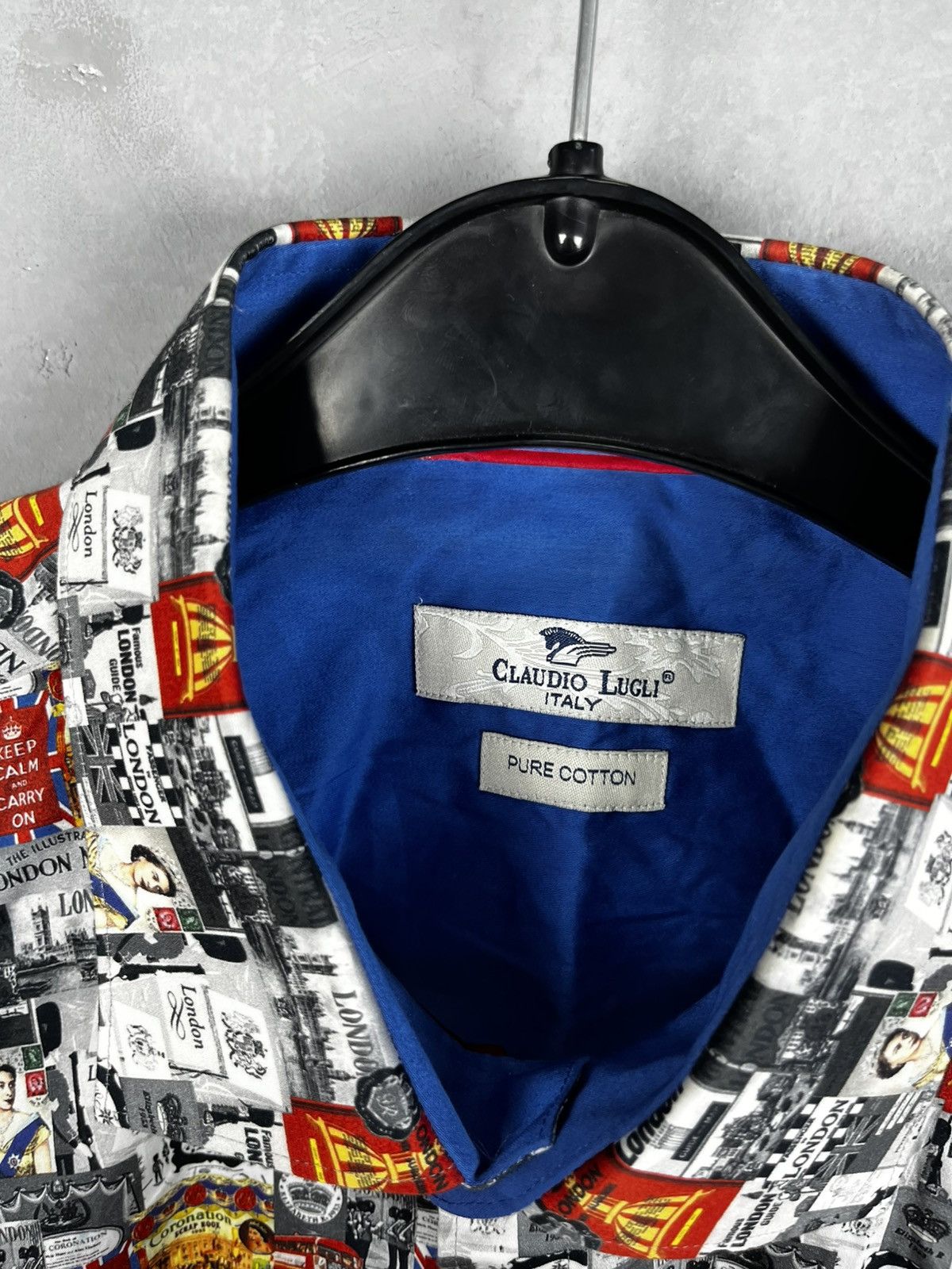 Other Claudio lugli London button shirt Size US XL / EU 56 / 4 - 5 Thumbnail