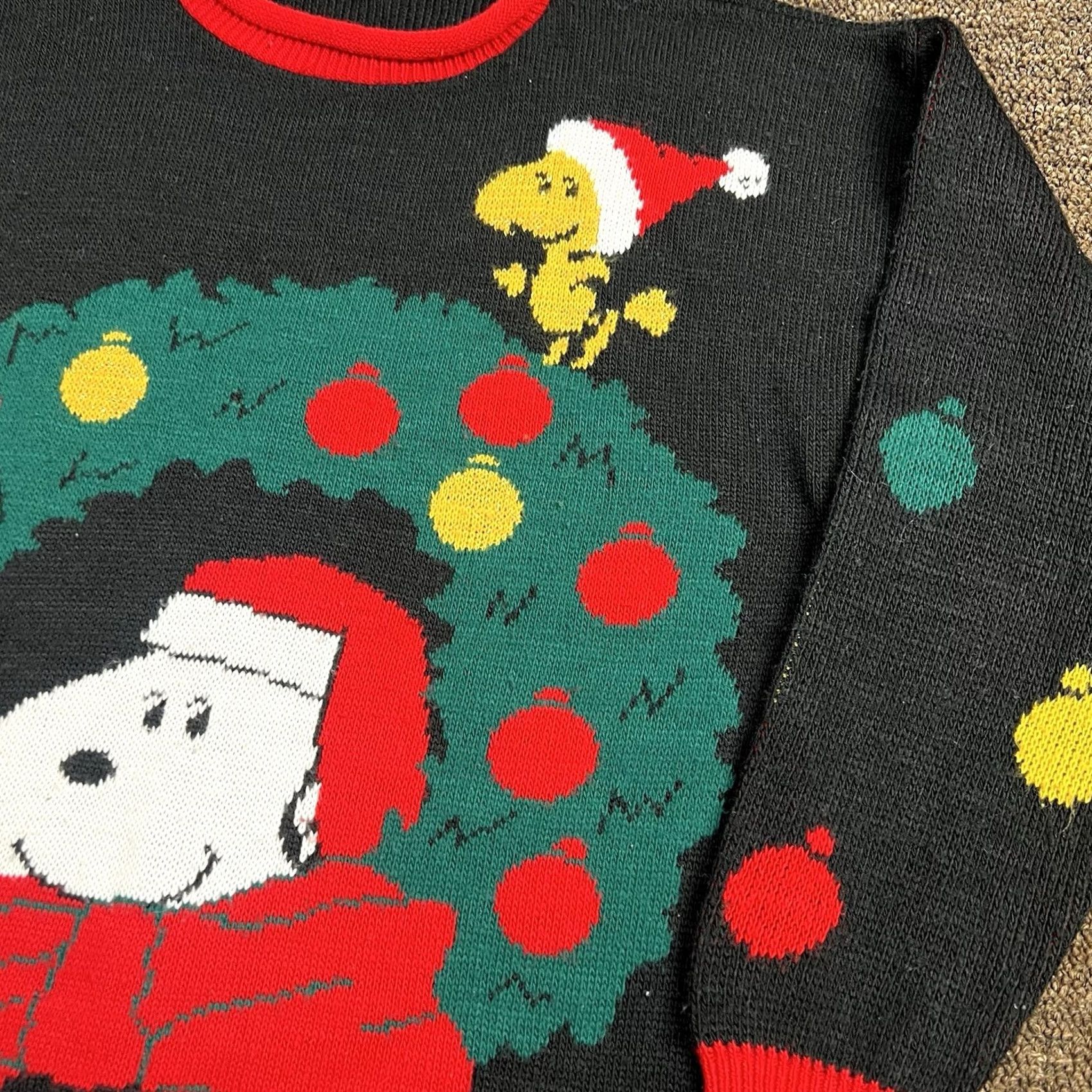 Peanuts VINTAGE Snoopy & Friends Peanuts Christmas Womens Sweater Large Size L / US 10 / IT 46 - 4 Thumbnail