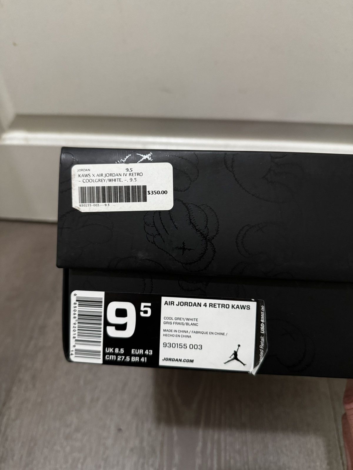 Jordan Brand × Kaws AIR JORDAN 4 x KAWS 9.5 Size US 9.5 / EU 42-43 - 12 Thumbnail