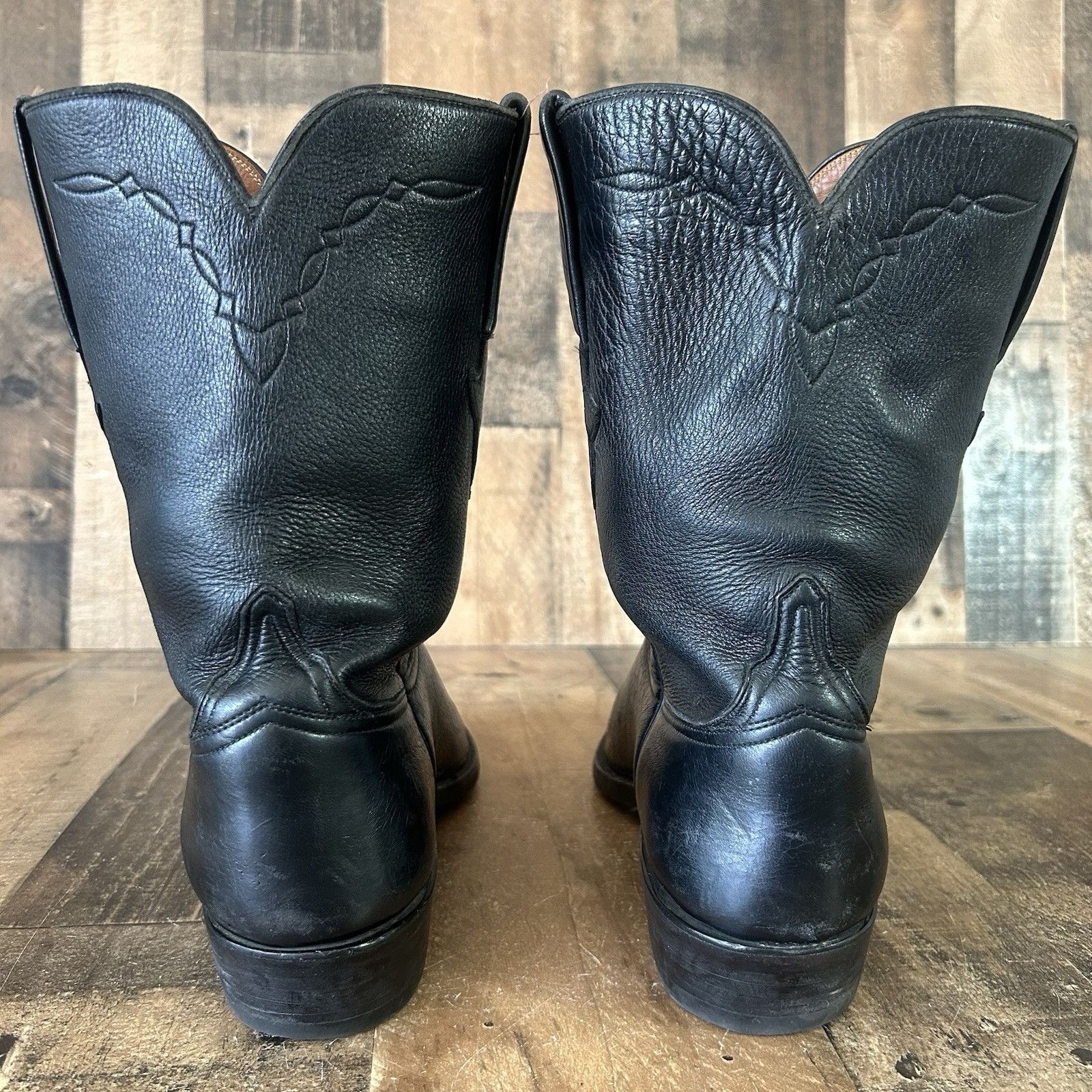 Lucchese Lucchese Classics Soft Leather Cowboy Boots Mens 10.5 D Size US 10.5 / EU 43-44 - 7 Thumbnail