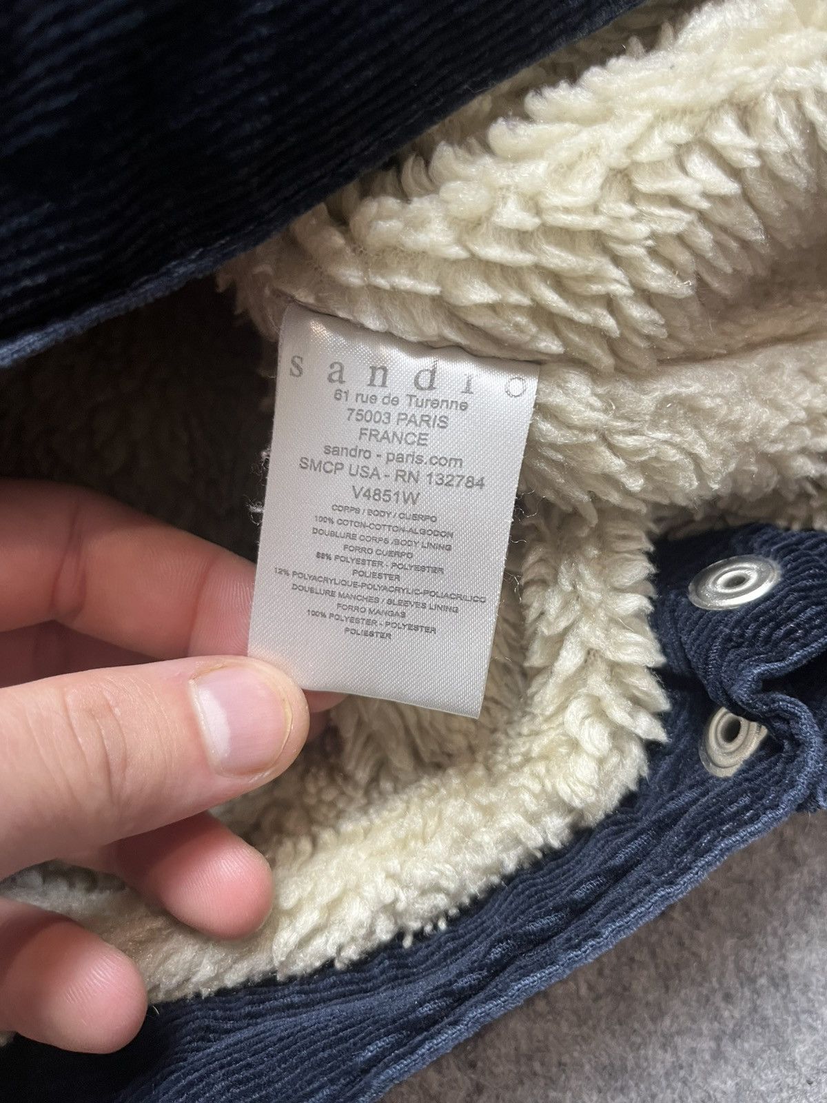 Sandro Sandro heavy Sherpa Size US S / EU 44-46 / 1 - 6 Thumbnail