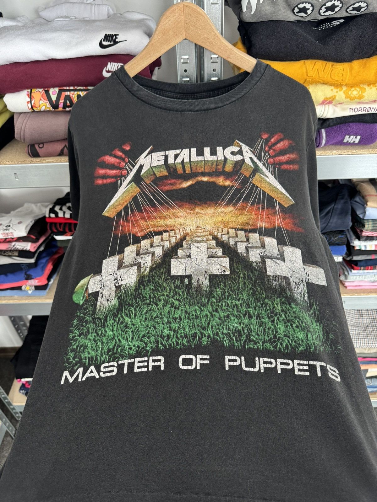 Metallica Vintage Metallica Master Of Puppets T-Shirt Single Stitch Size US L / EU 52-54 / 3 - 4 Thumbnail