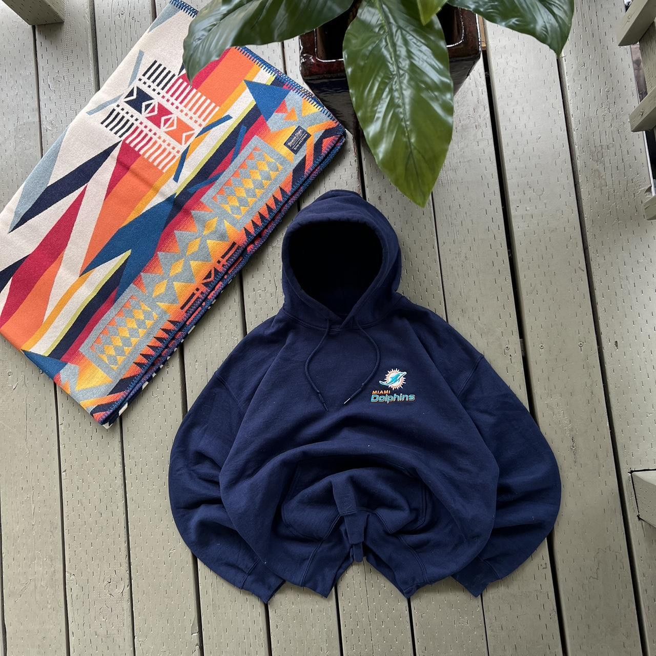 NFL Vintage Miami Dolphins Sweatshirt NFL Football Florida Size US XL / EU 56 / 4 - 3 Thumbnail