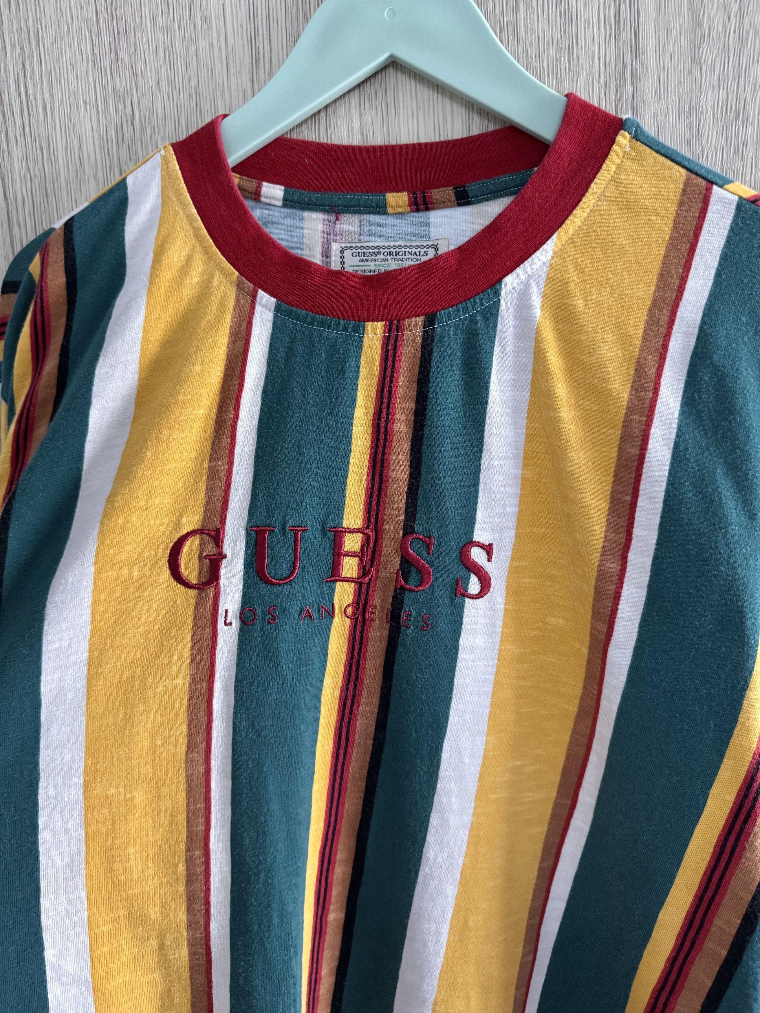 Guess Vintage Guess Striped Long Sleeve T-Shirt A$AP Rocky Size US M / EU 48-50 / 2 - 3 Thumbnail