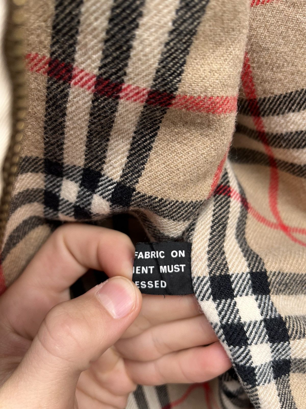 Burberry Vintage Burberry Nova Check Jacket Luxury Bomber Size US XL / EU 56 / 4 - 10 Thumbnail