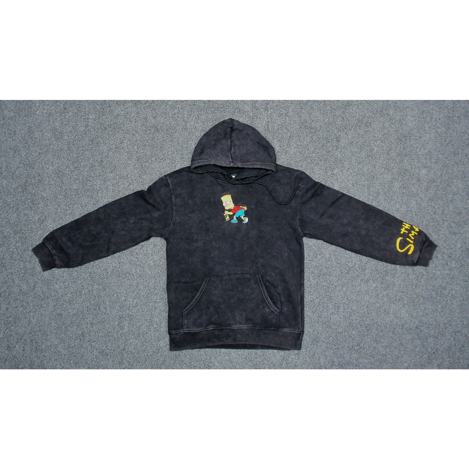 The Simpsons The Simpsons Y2K Bart "I Didn't Do It" Acid Wash Boxy Hoodie Size US S / EU 44-46 / 1 - 5 Thumbnail