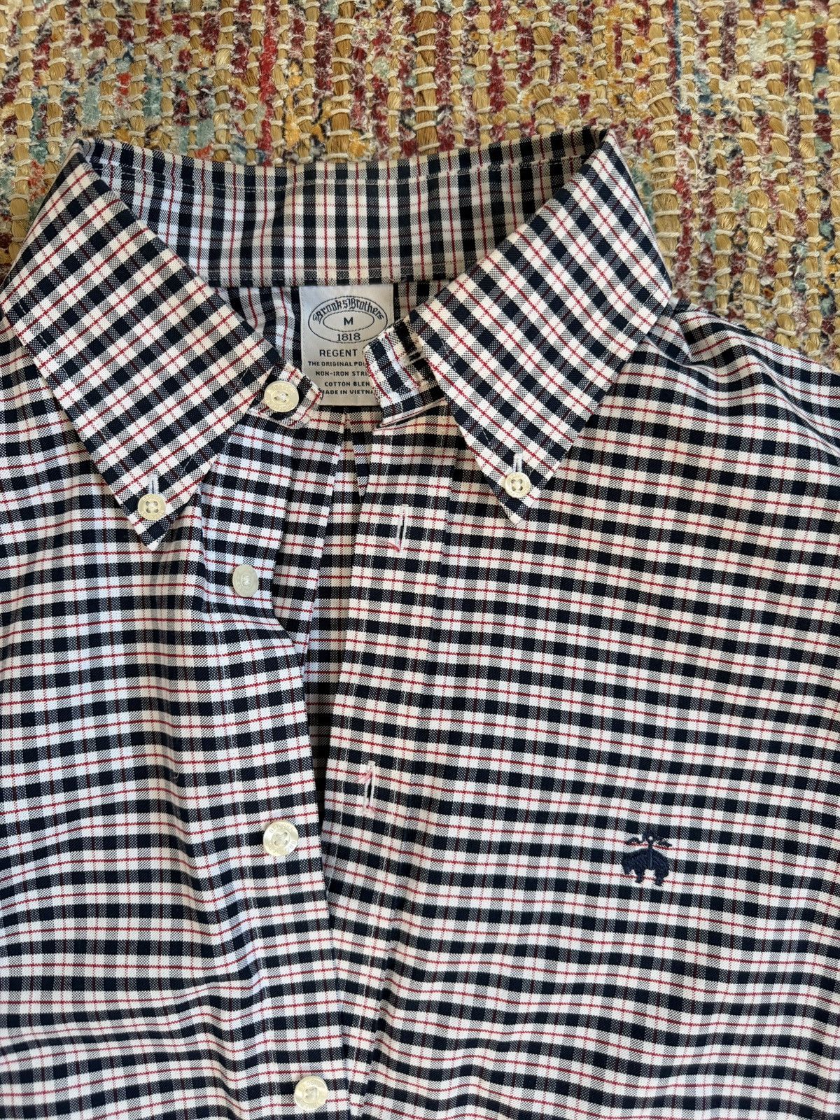 Brooks Brothers Brooks Brothers Button Up Shirt Size US M / EU 48-50 / 2 - 2 Thumbnail