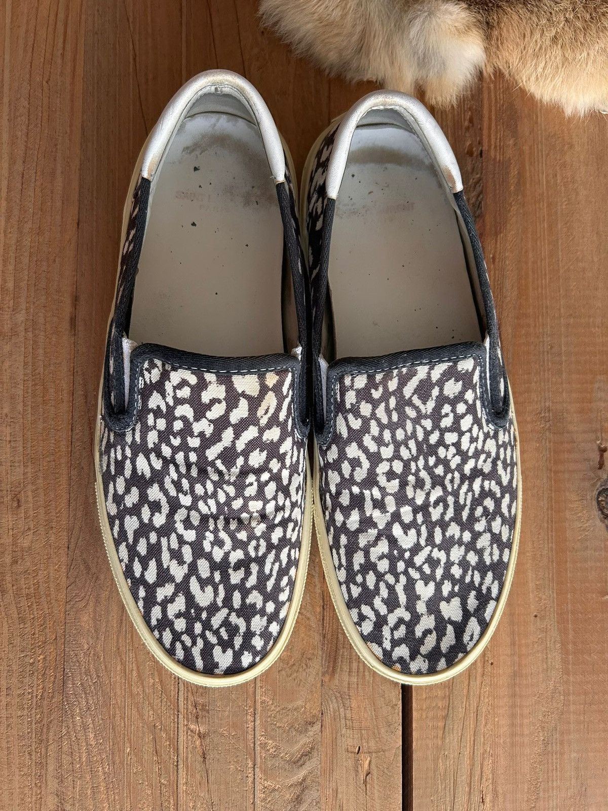 Saint Laurent Paris Saint Laurent babycat slip-on sneaker Size US 10 / EU 43 - 4 Thumbnail