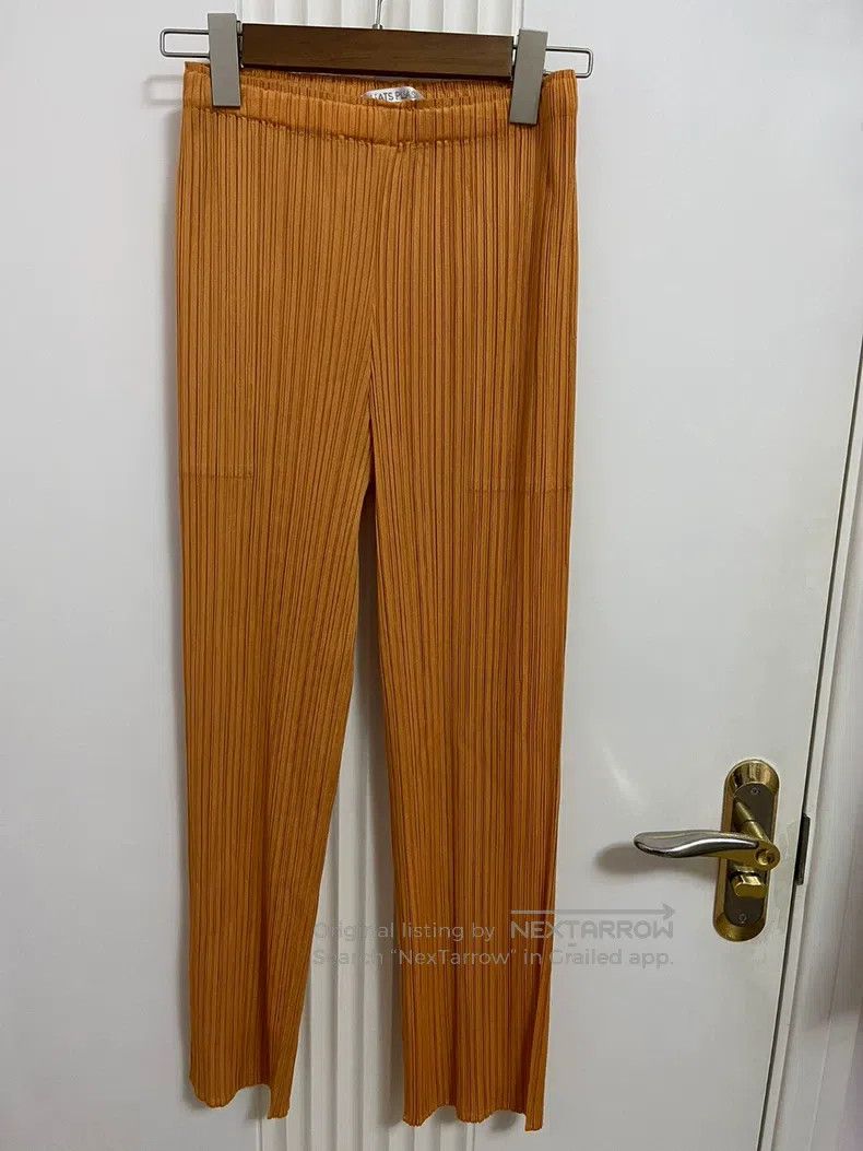 Issey Miyake Issey Miyake size:3 Brown Pants Size 31" - 2 Thumbnail