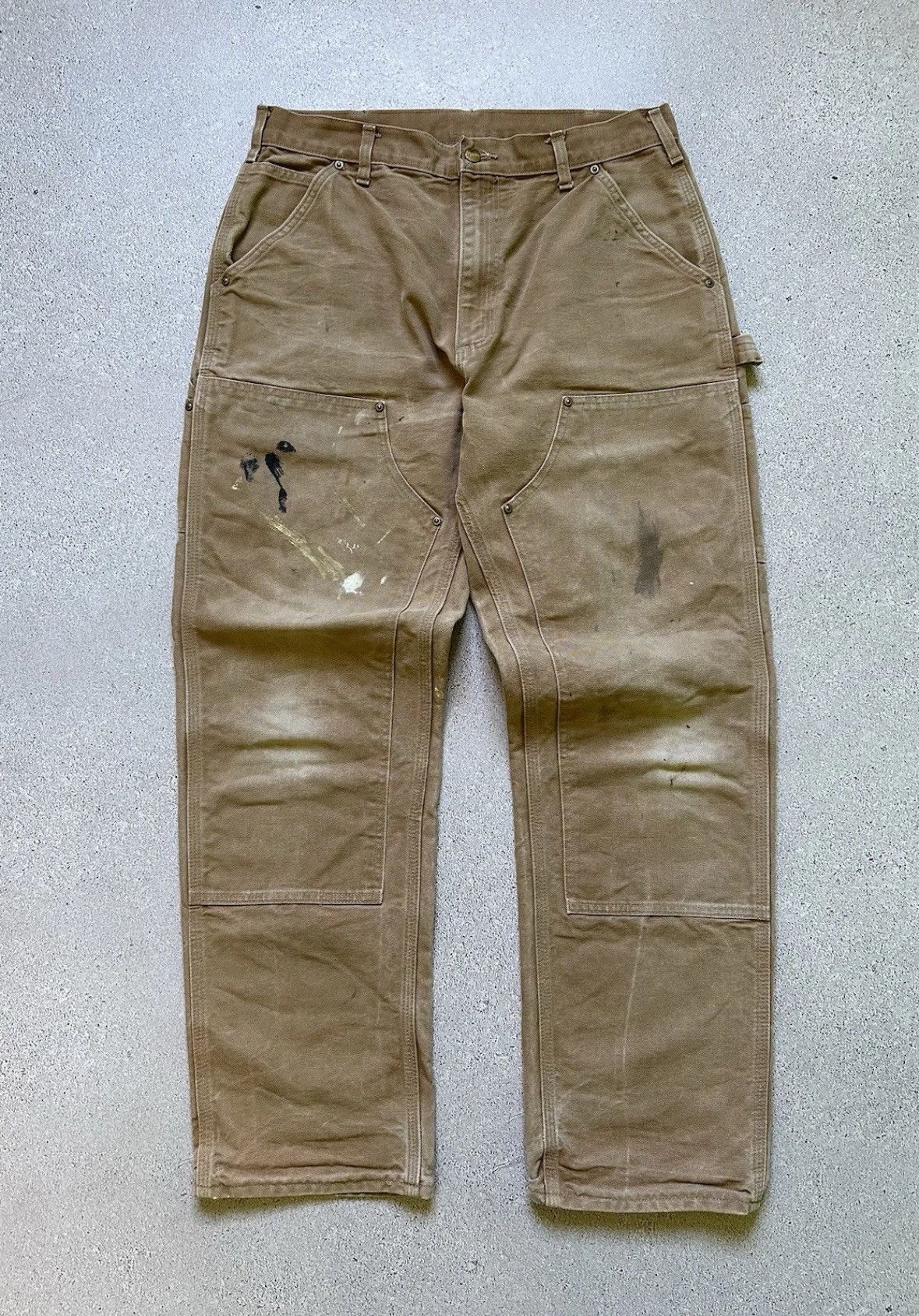 Vintage Carhartt Double Knee Work Pants 34/32 Made in USA