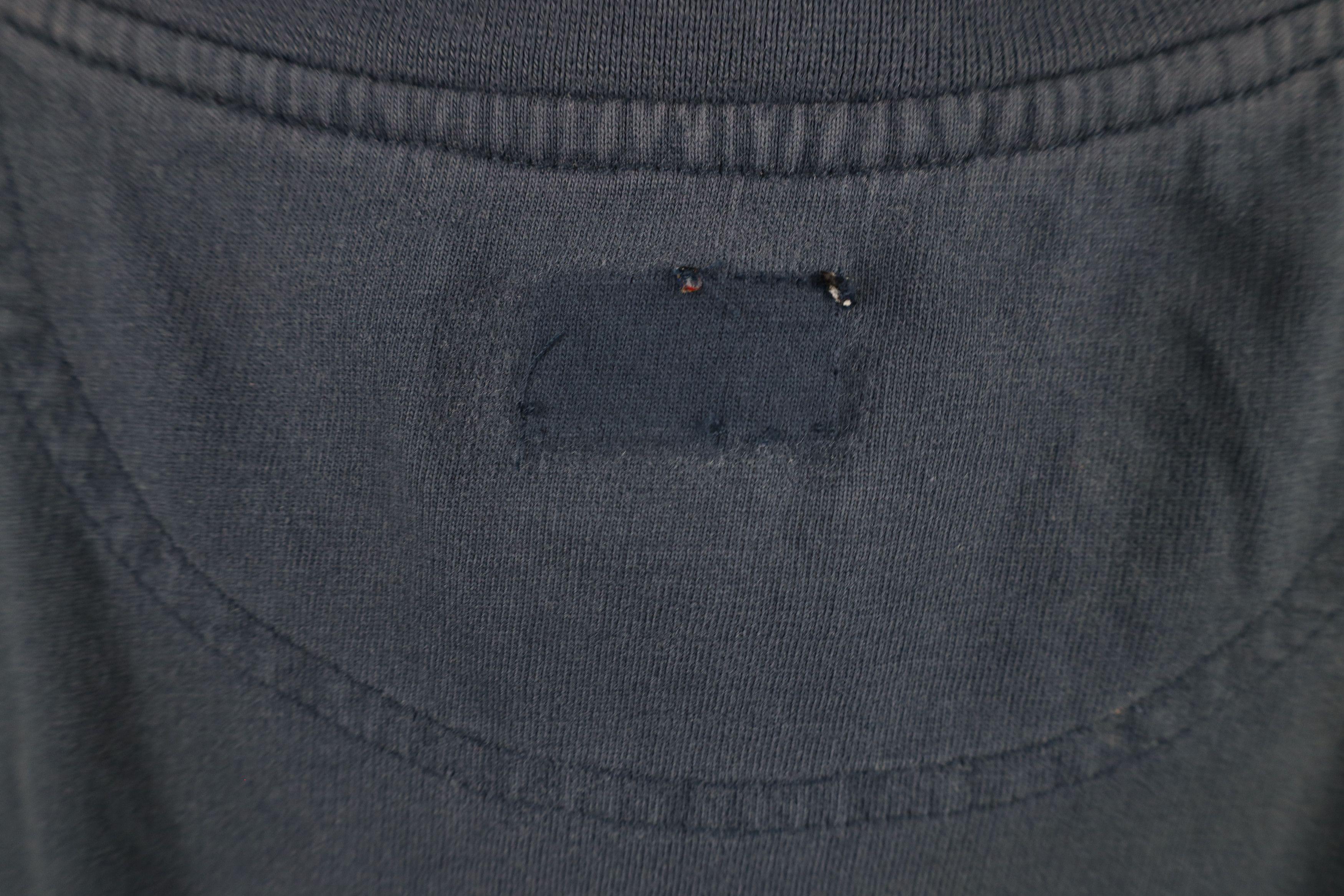 Dickies × Vintage Vintage Dickies Blank Short Sleeve Henley T-Shirt Blue Size US L / EU 52-54 / 3 - 9 Thumbnail