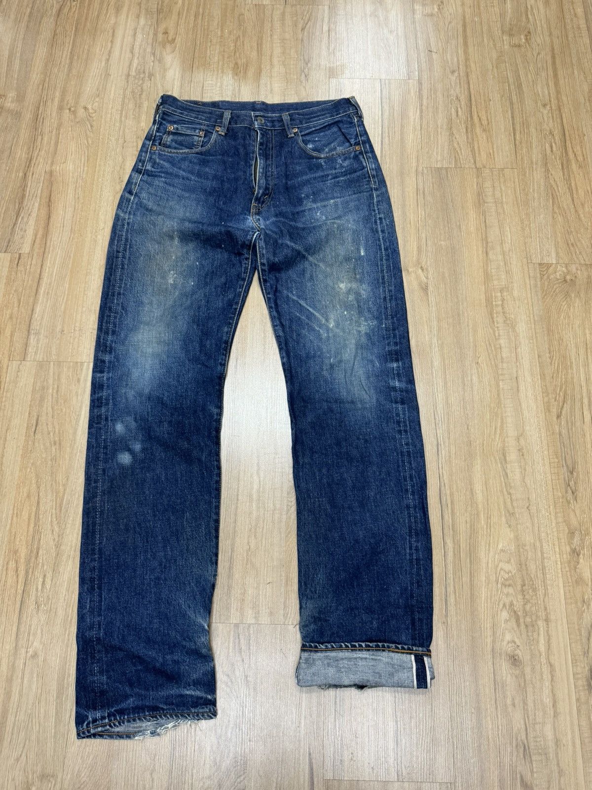 Rare L.G.B. LE GRAND BLEU Levi’s 501 VTG Levis 501 Jeans Mens ACTUAL 33x30 Blue READ Limited