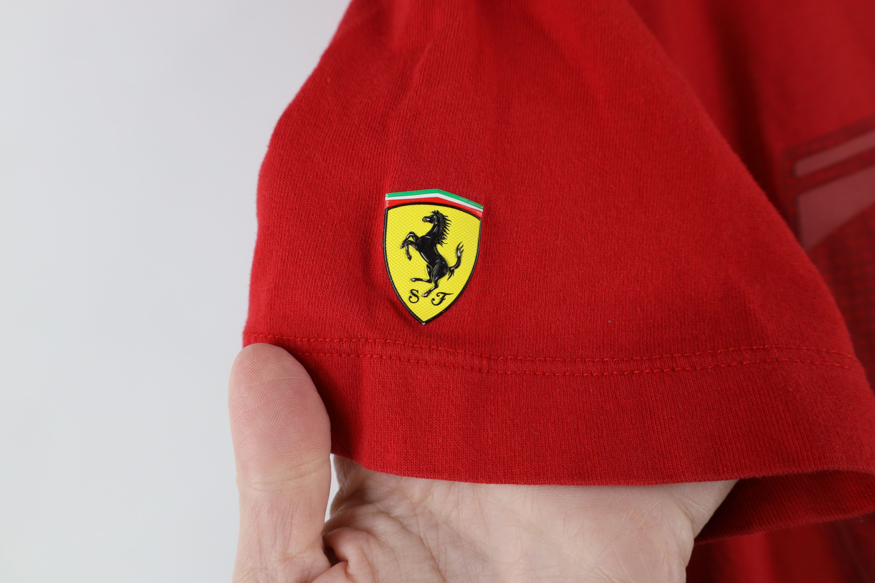 Puma × Vintage Puma x Scuderia Ferrari Faded Big Logo F1 Racing T-Shirt Red Size US S / EU 44-46 / 1 - 8 Thumbnail