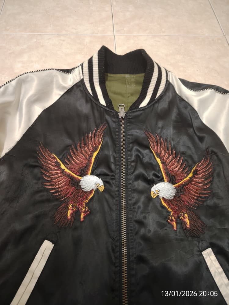 JACKROSE Jacket Sukajan Eagle Embroidery Reversible Size US M / EU 48-50 / 2 - 13 Thumbnail