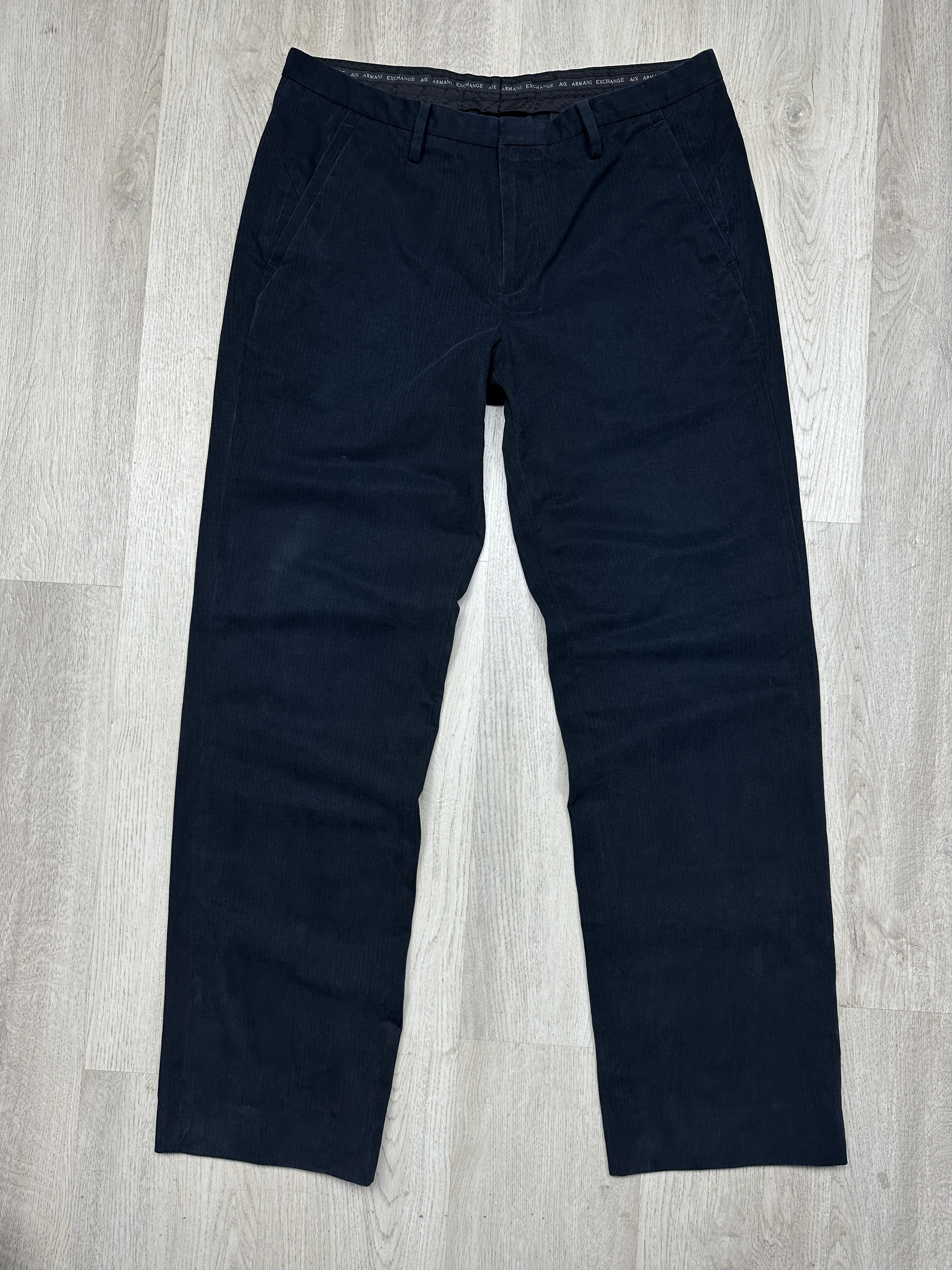 Armani Exchange Armani Exchange Mens Classic Trousers Chino Pants Size US 33 - 1 Thumbnail