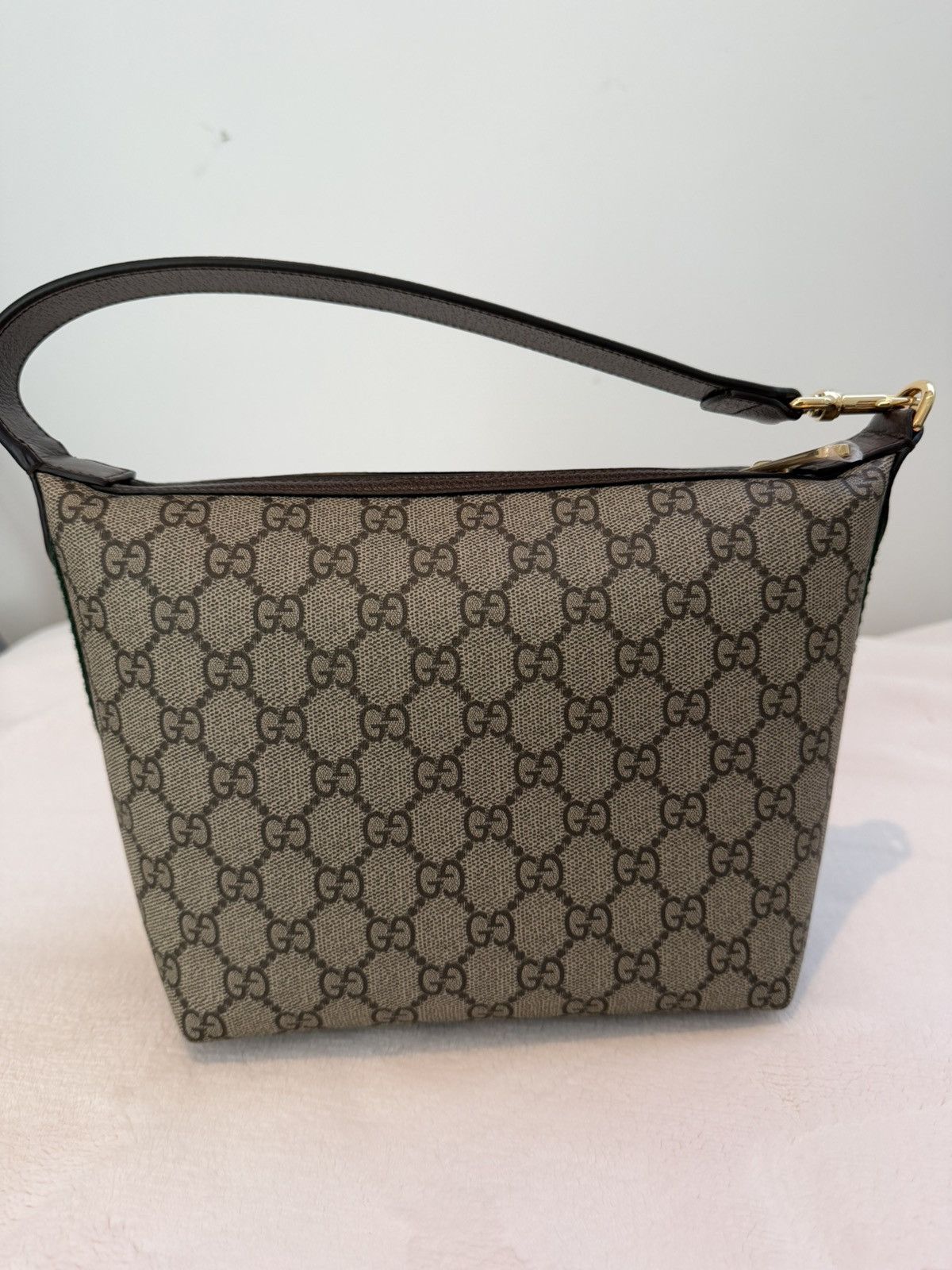 Gucci Gucci Ophidia GG Monogram Shoulder Bag Brown Leather Size ONE SIZE - 5 Thumbnail