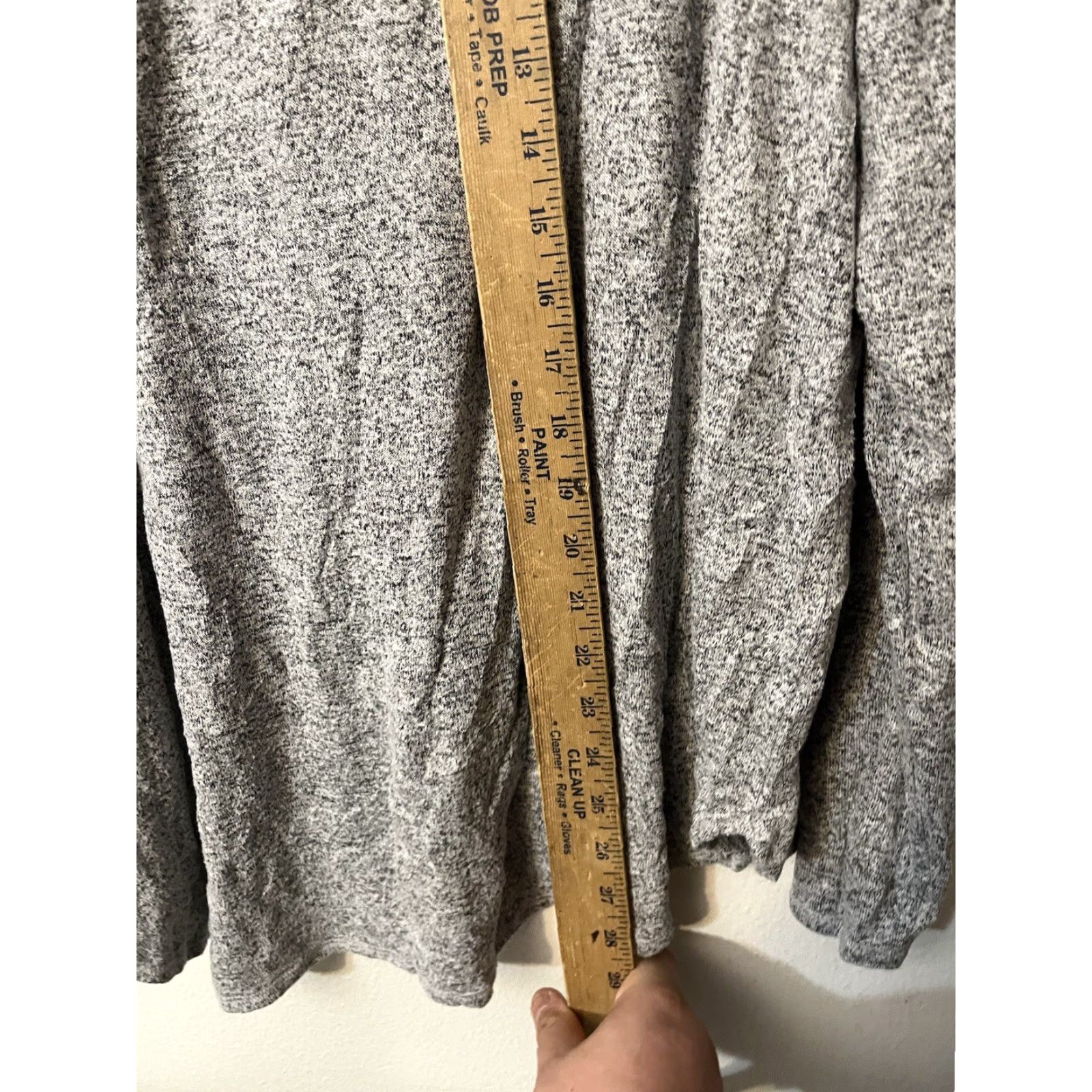 Old Navy Old Navy XXL Vintage Y2K Fit Gray Long Sleeve Round Neck Top Size XXL / US 16-18 / IT 52-54 - 4 Thumbnail