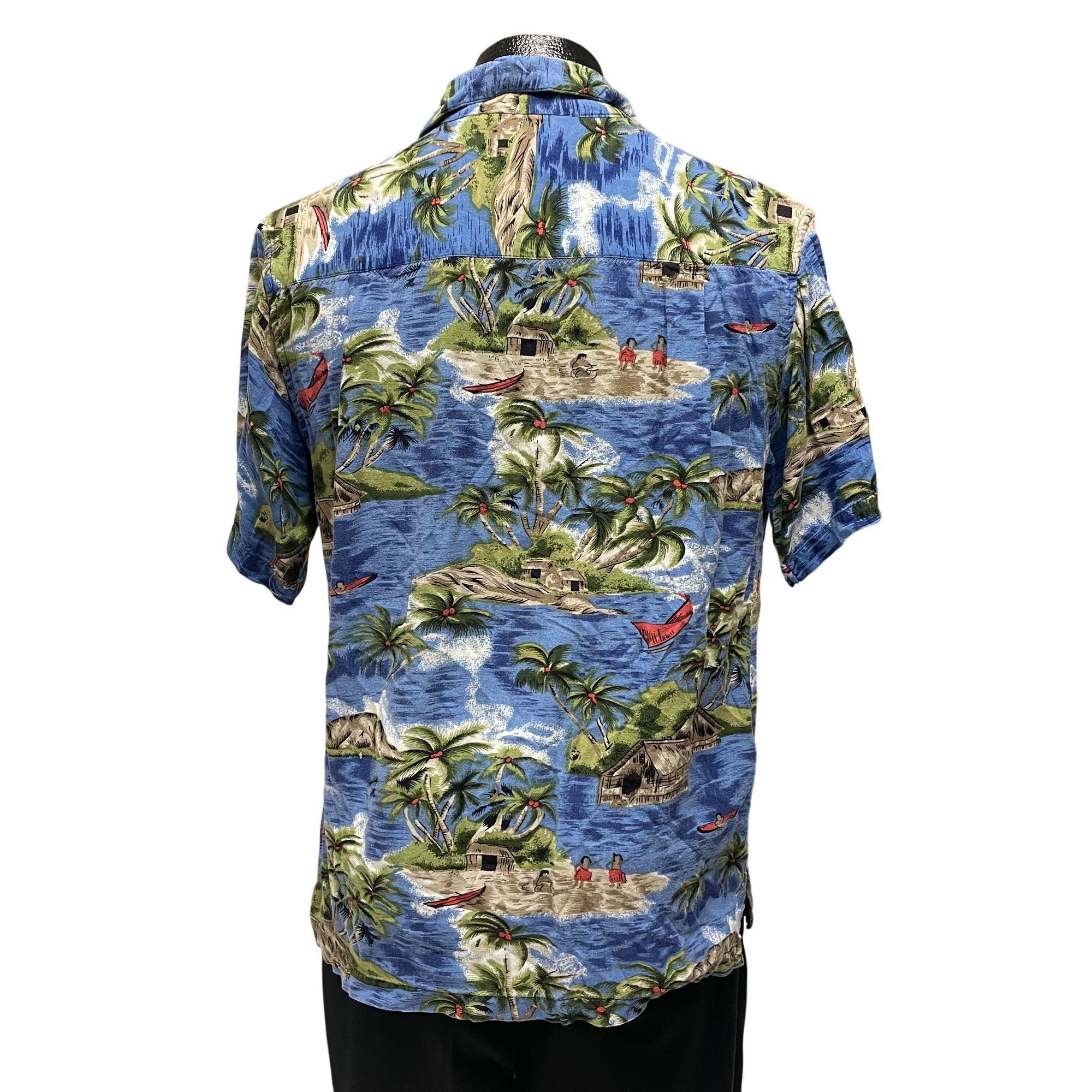 Other Vtg BI Bay Sports Hawaiian SURFING SAVAGES Tropical Shirt Size US M / EU 48-50 / 2 - 4 Thumbnail
