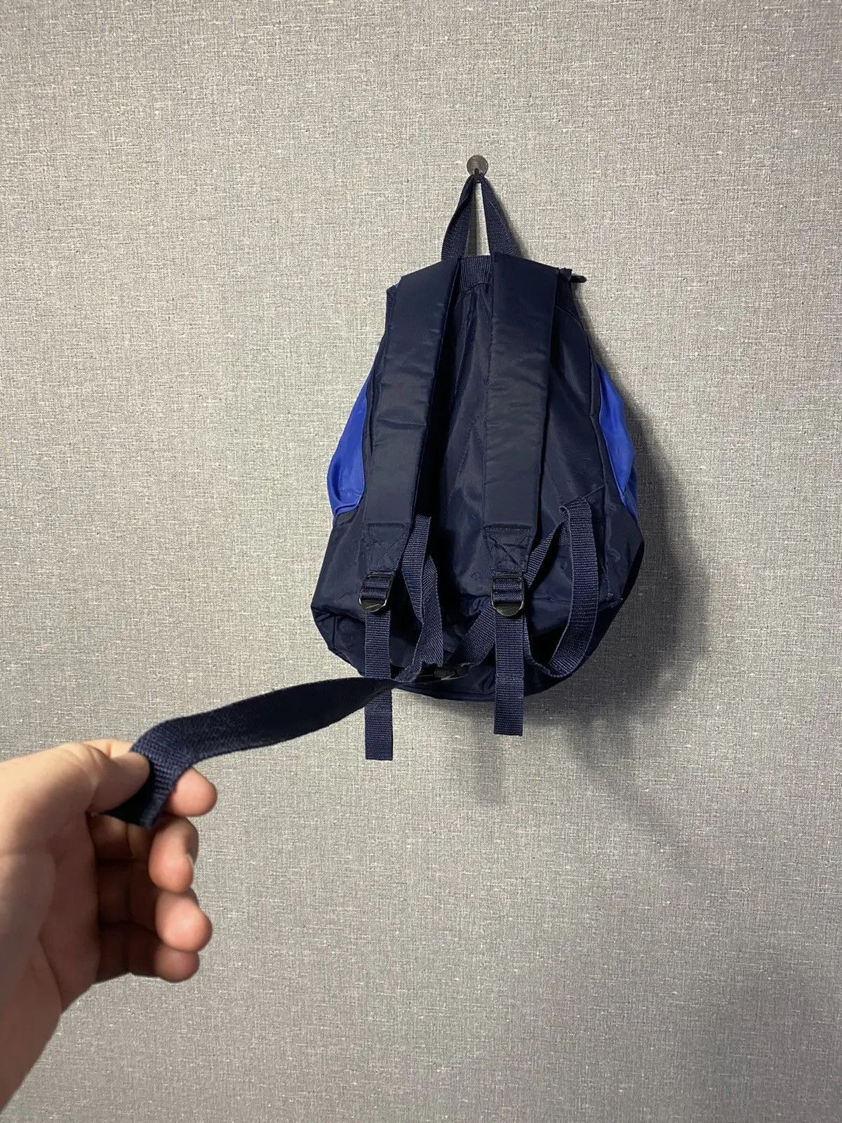 Nike × Vintage Vintage Y2K Nike Big Logo Backpack Size ONE SIZE - 9 Thumbnail