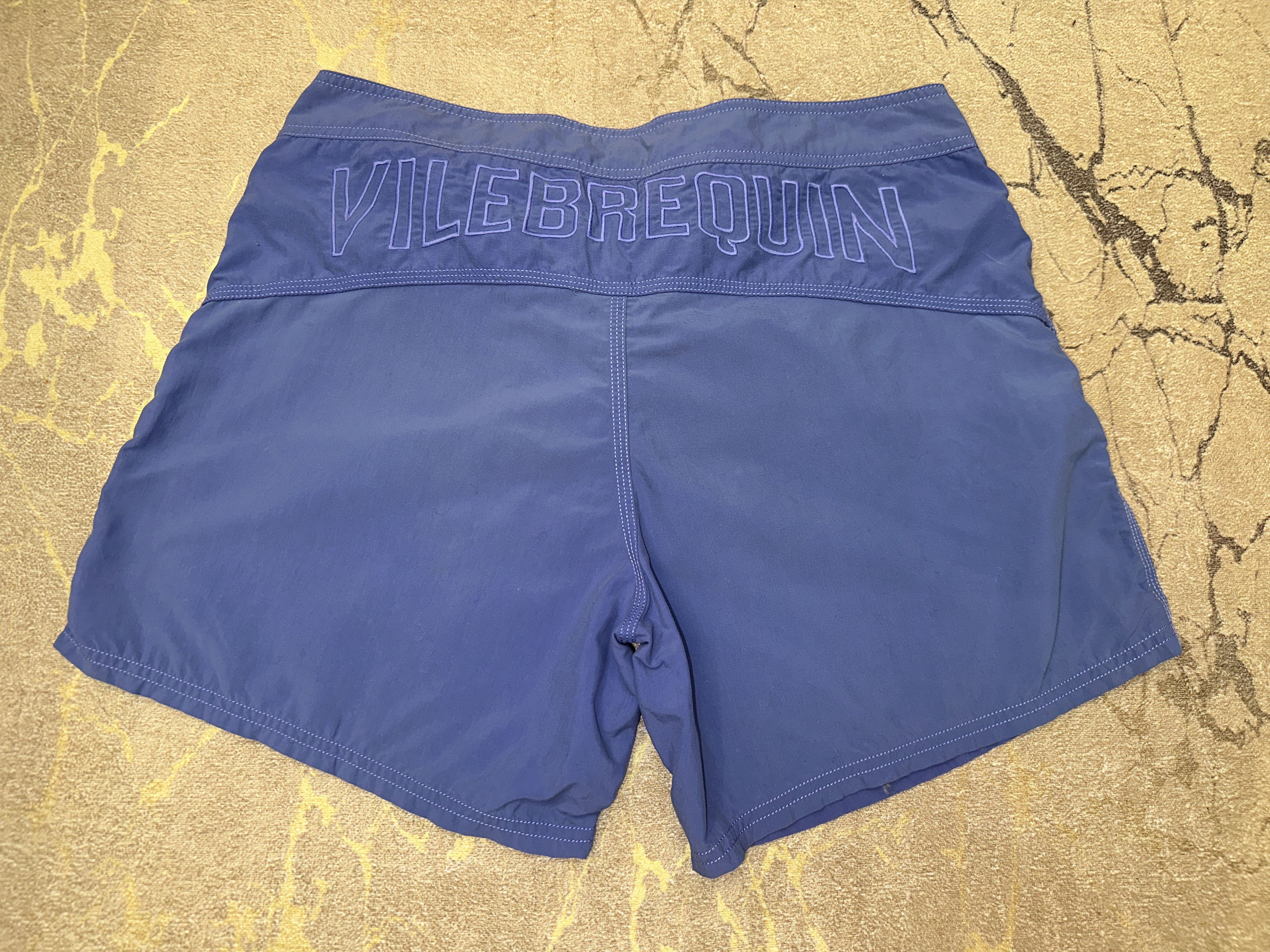 Vilebrequin Vilebrequin Solid Beach Board Shorts Trunks Bath Suit Size L Size US 36 / EU 52 - 2 Thumbnail